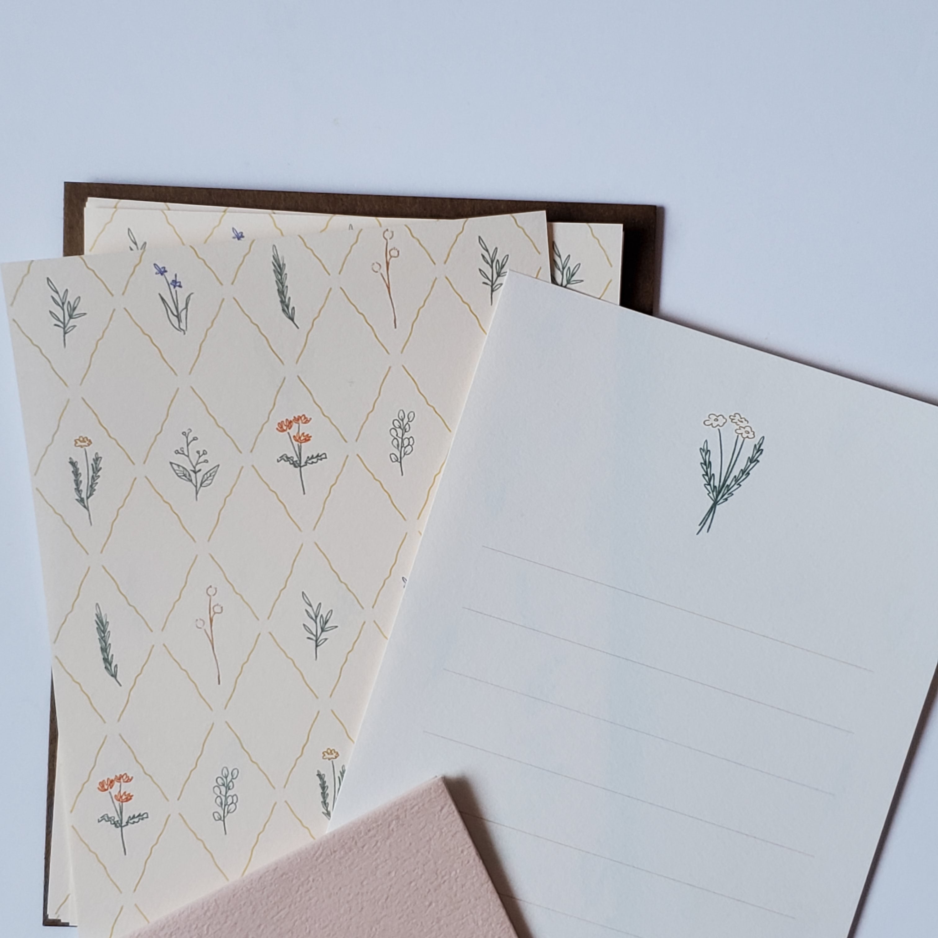Everyday Mini Letter Set / Plant Lattice
