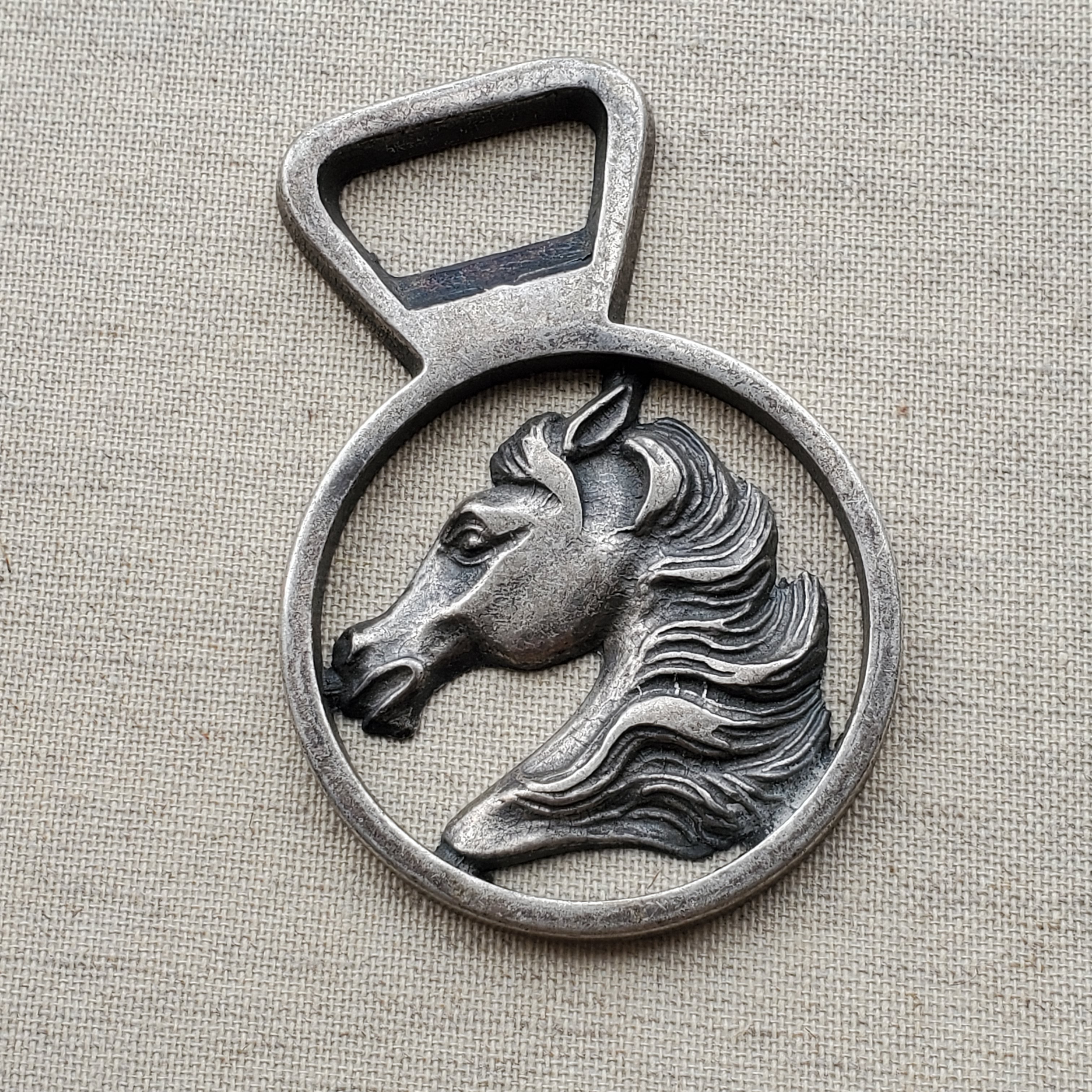 Vintage Brass Horse Bottle Opener