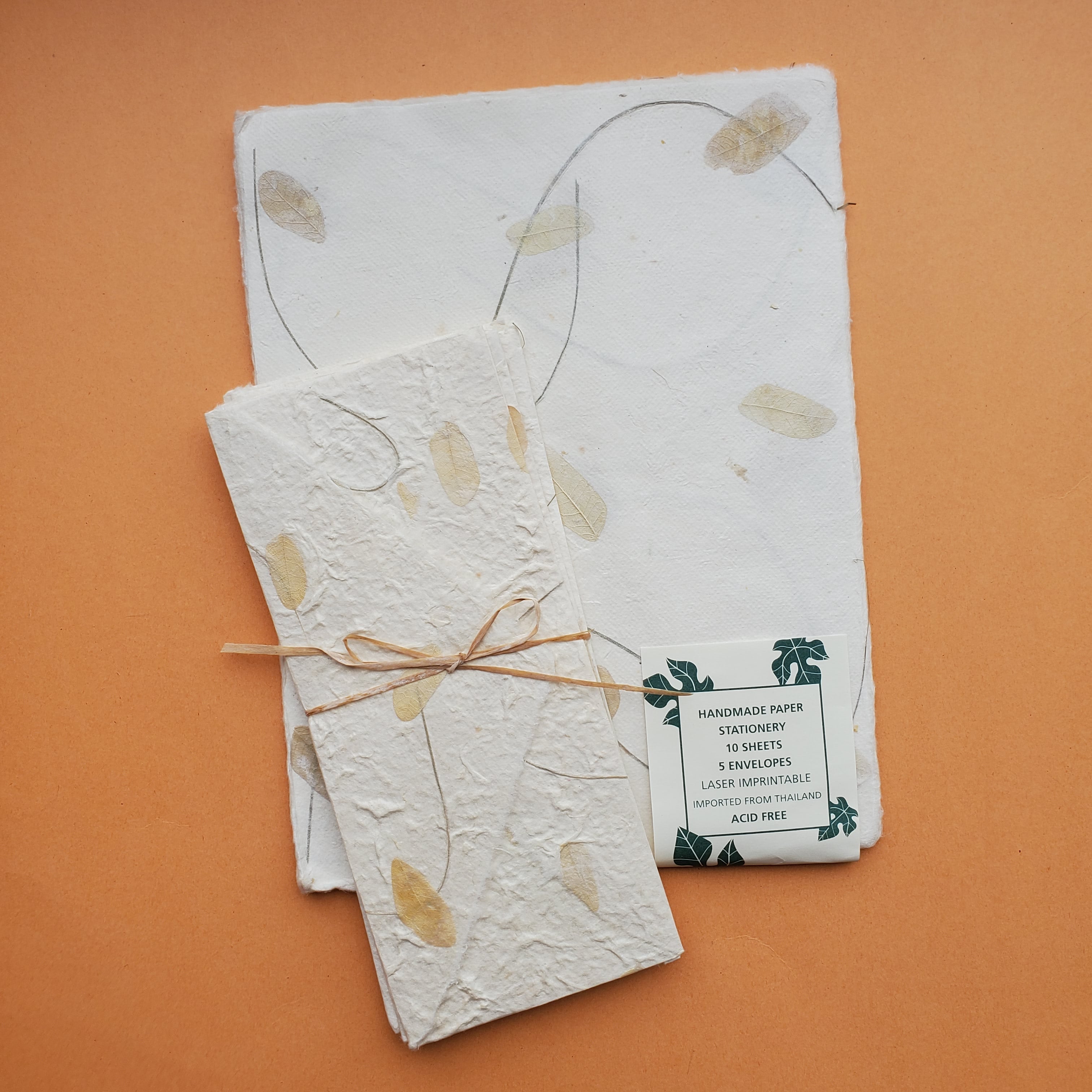 Vintage Filine Handmade Paper Stationery