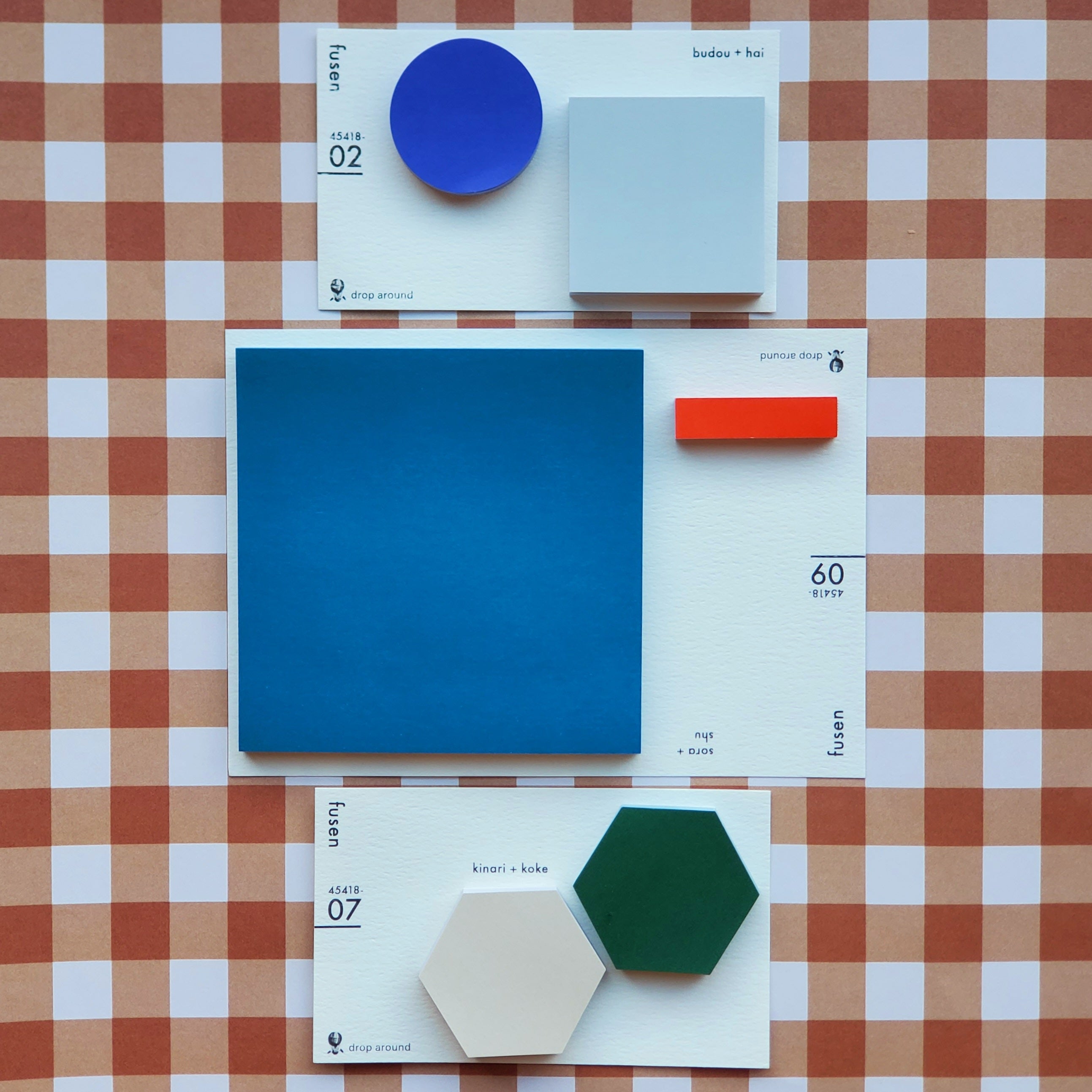 Classiky Drop Around Geometry Sticky Notes