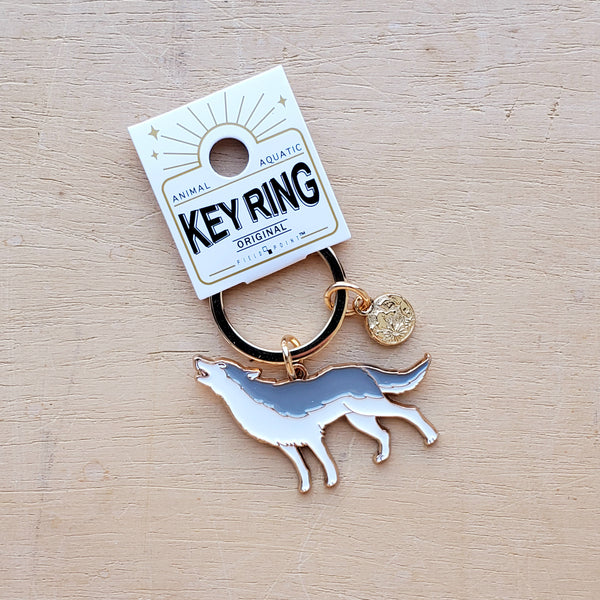 Wolf Keychain