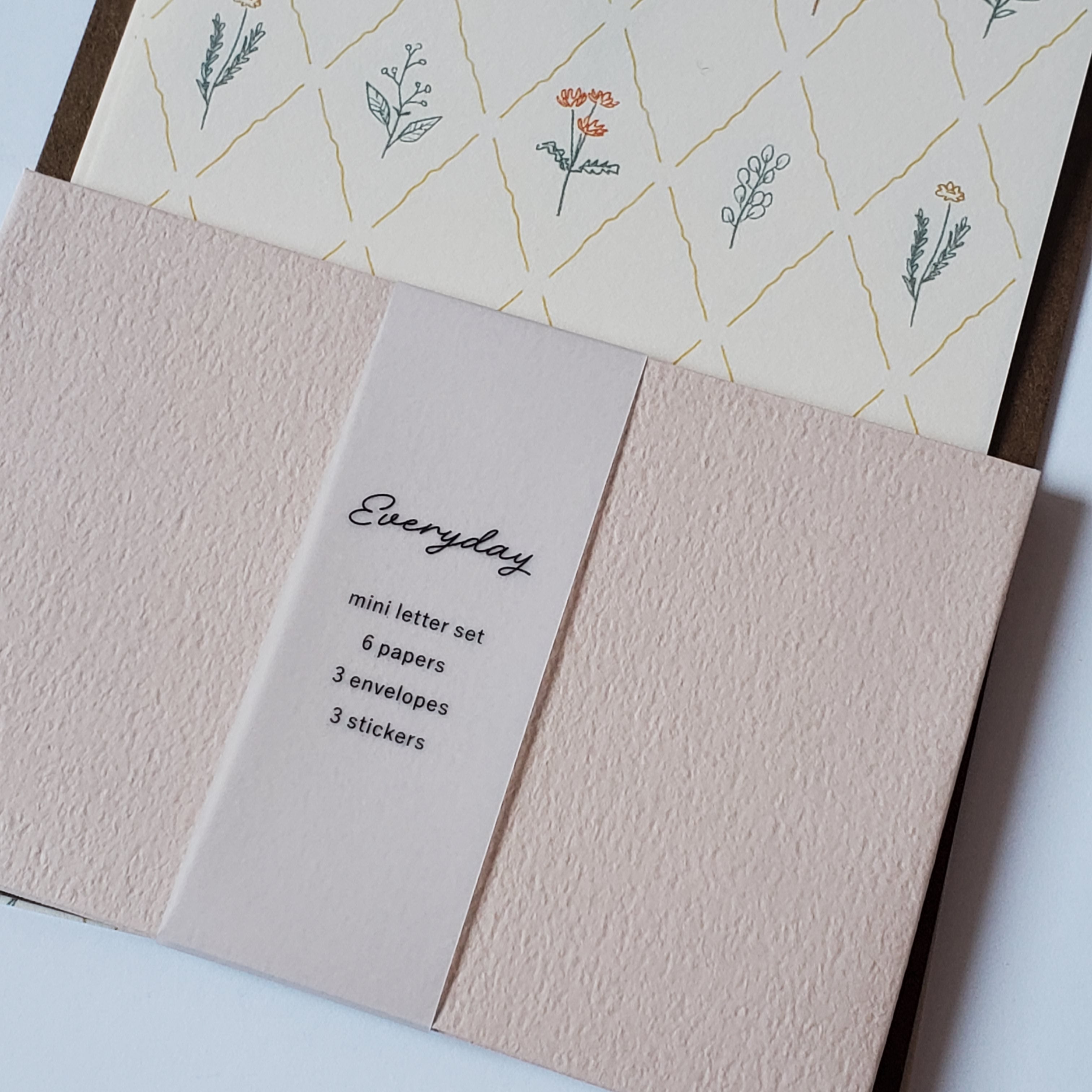 Everyday Mini Letter Set / Plant Lattice