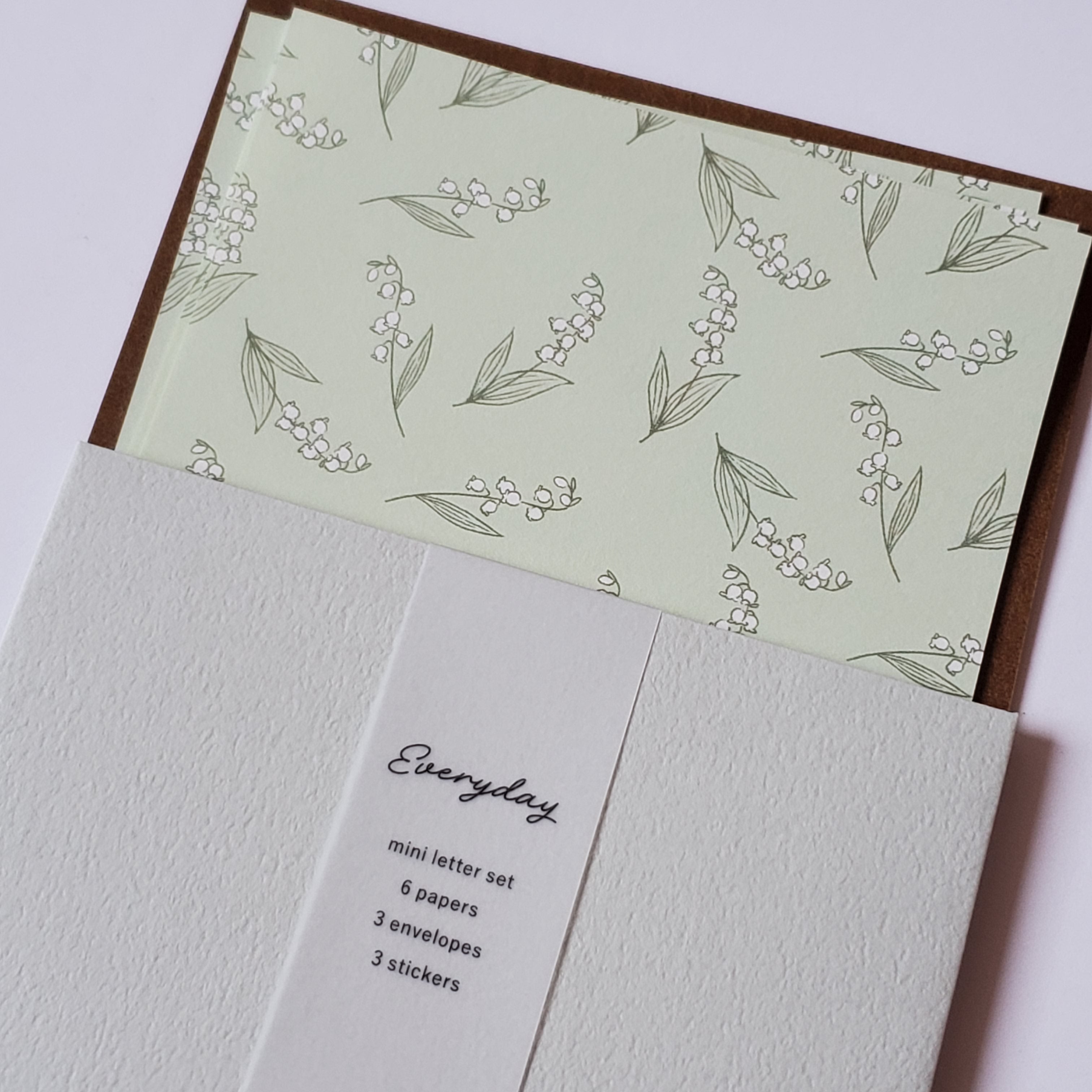 Everyday Mini Letter Set / Lily of the Valley