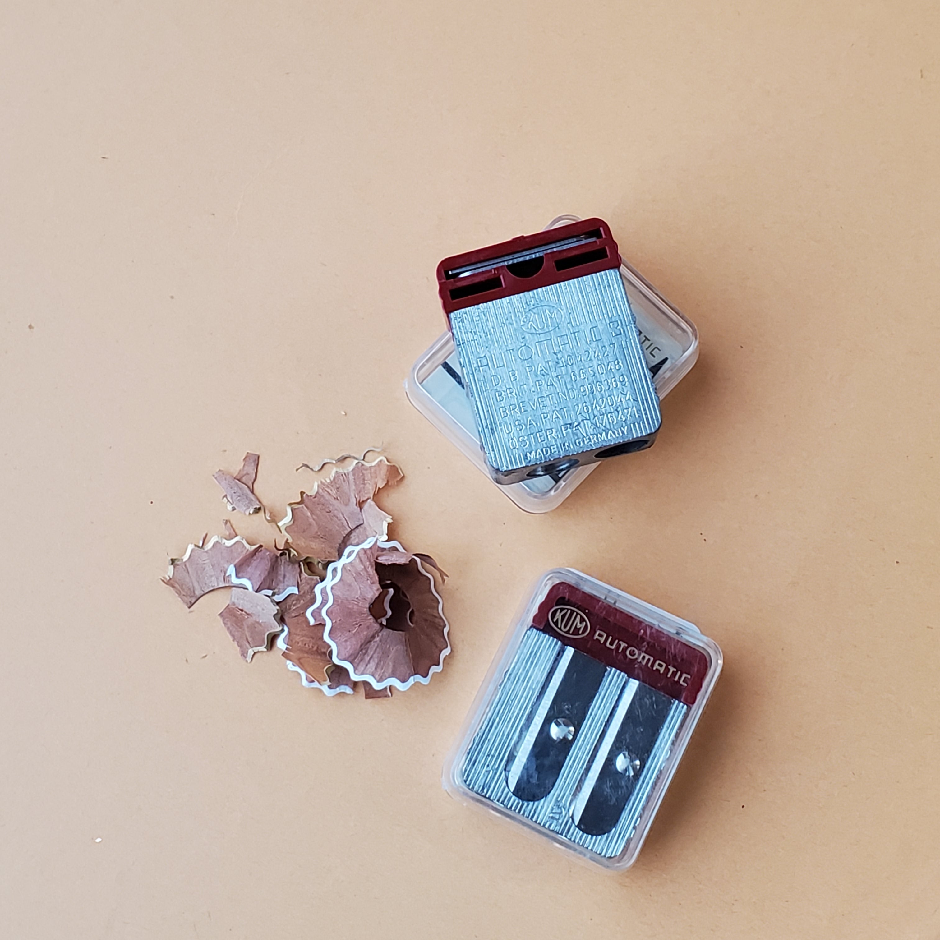 Vintage Automatic 3 Two Blade Pencil Sharpener in Box