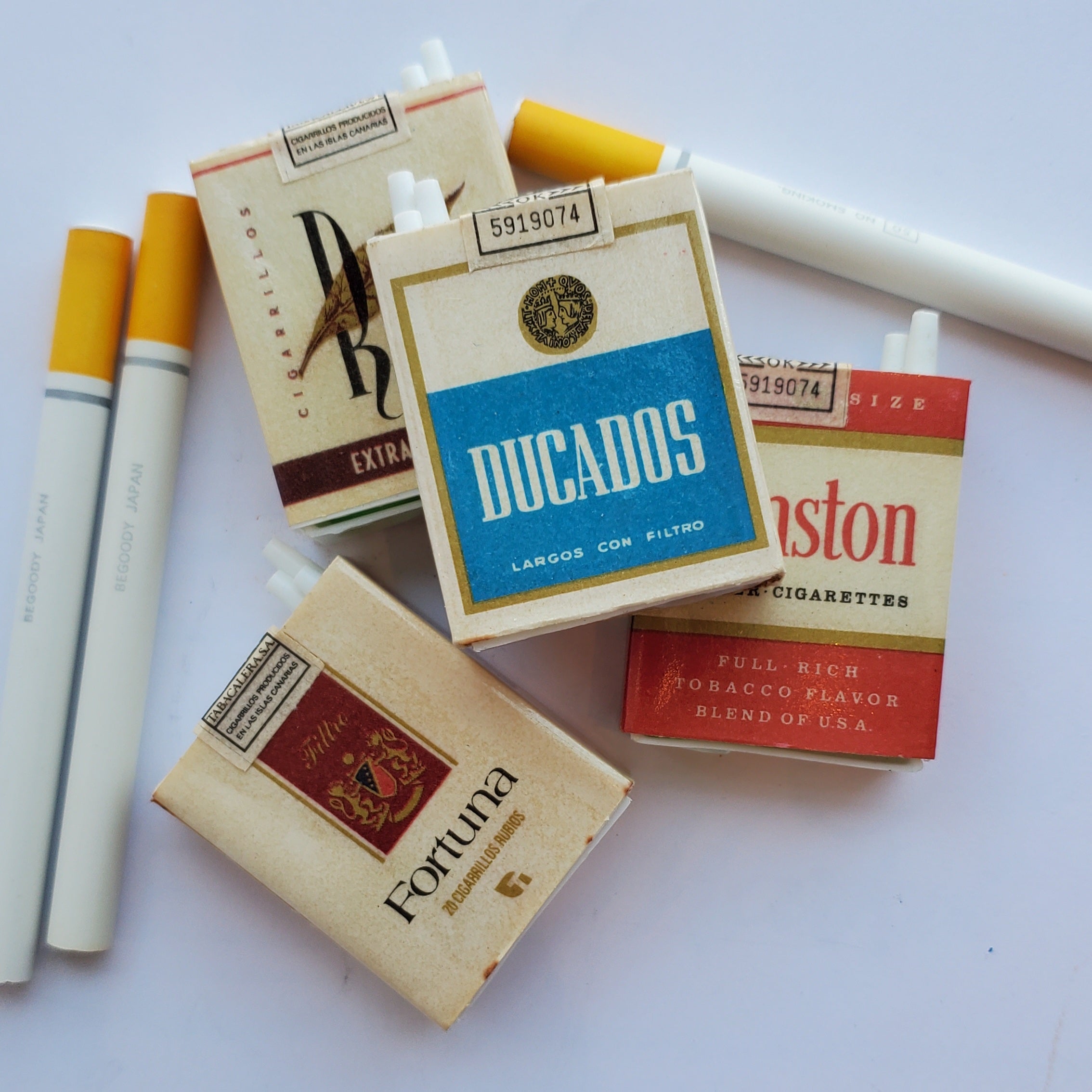 Vintage Cigarette Box Pencil Sharpeners