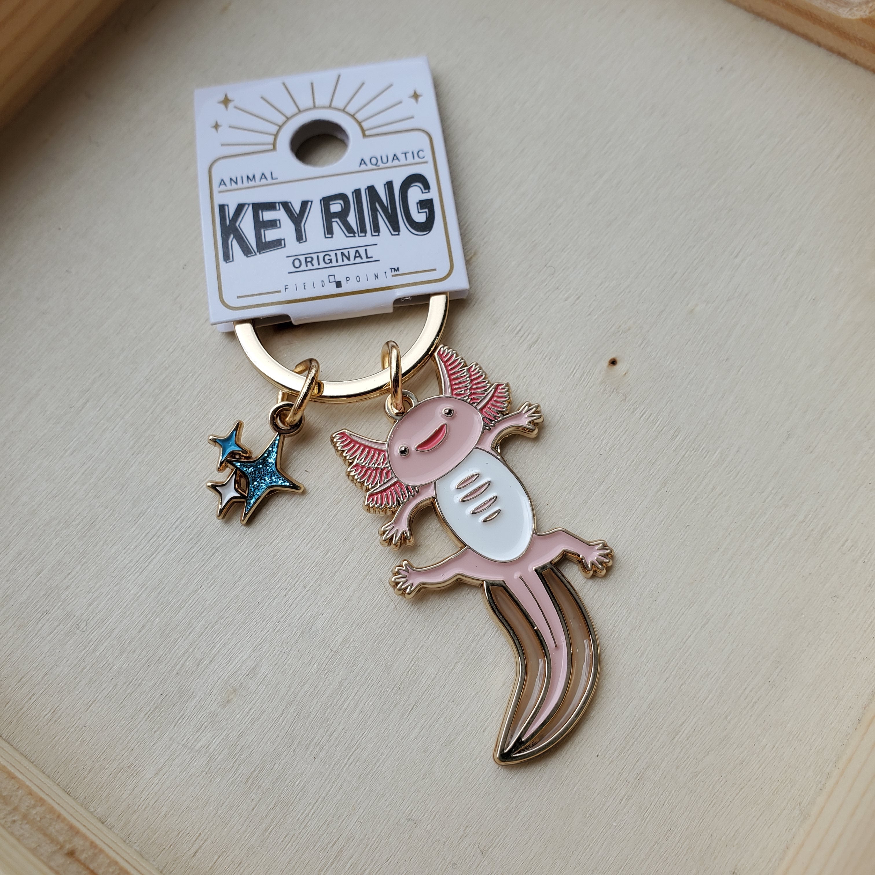 Axlotl Keychain