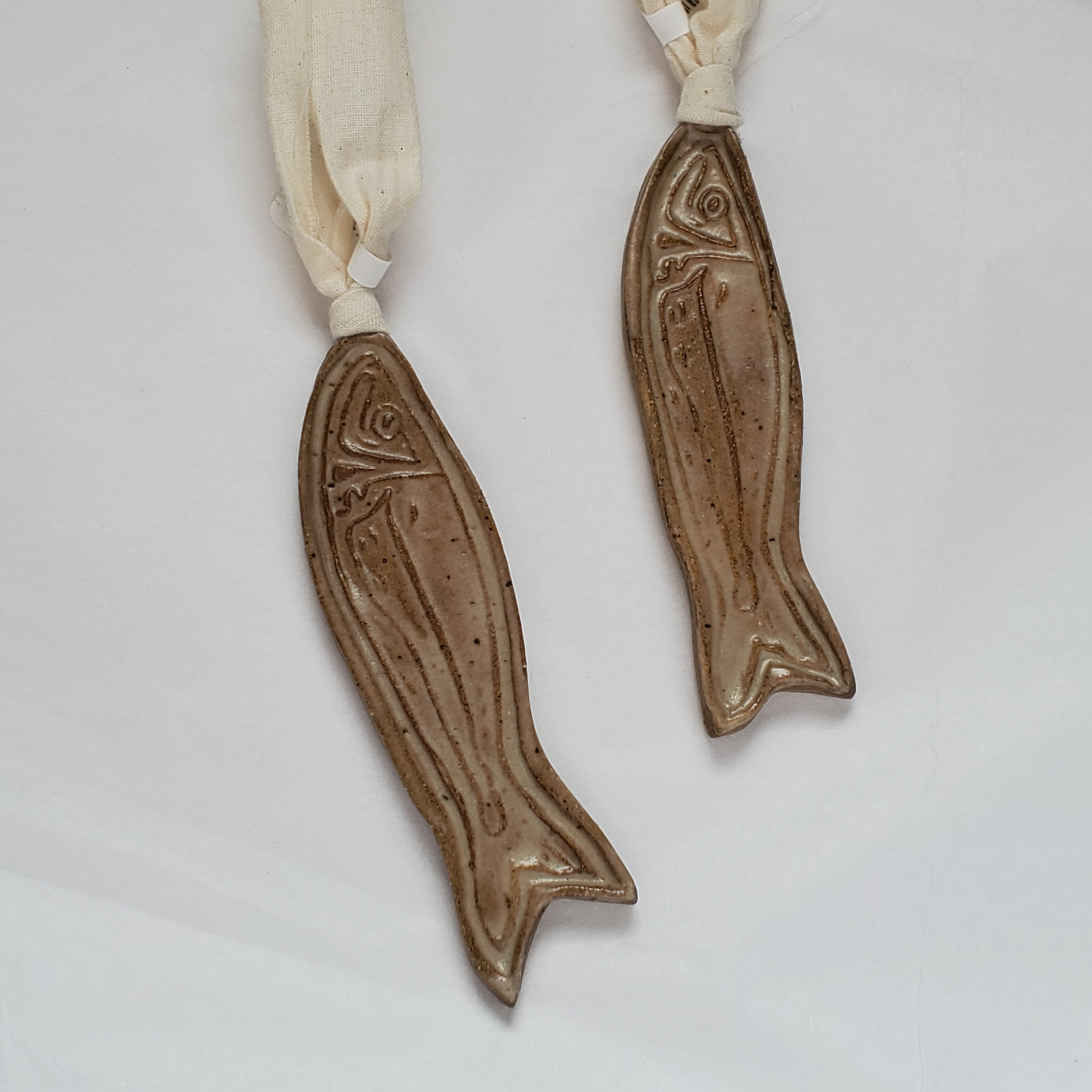 Curio Ceramic Fish Ornament