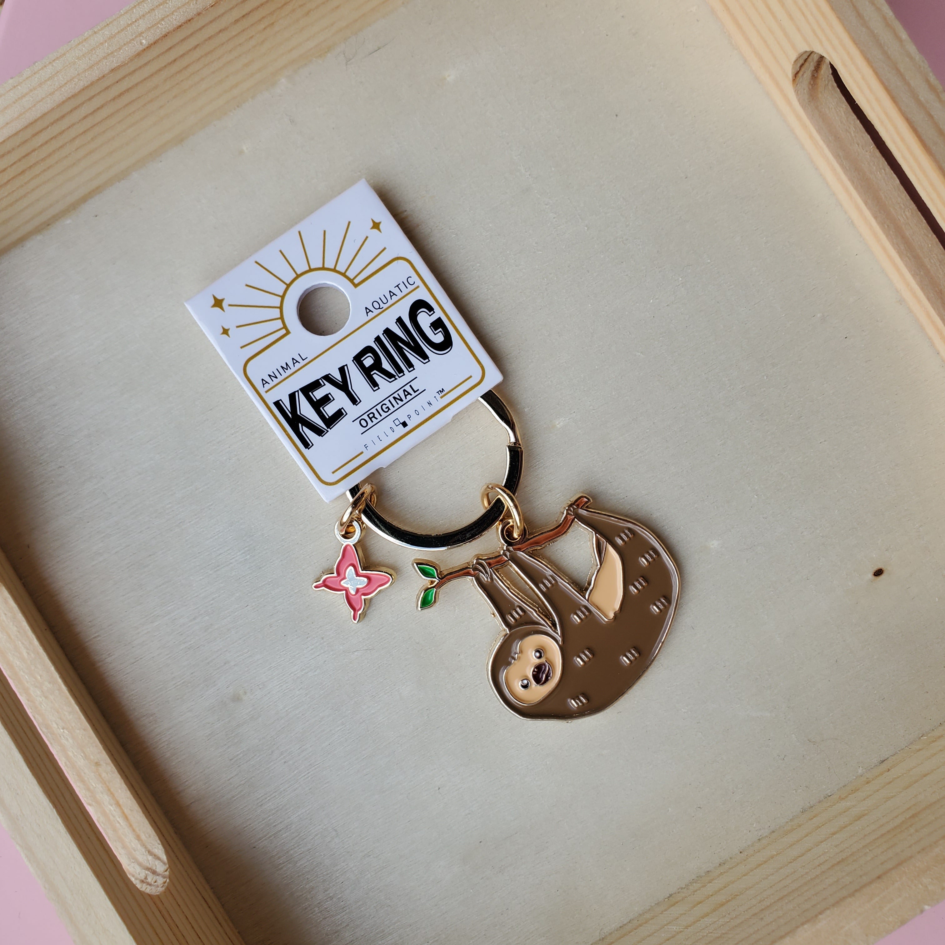 Sloth Keychain