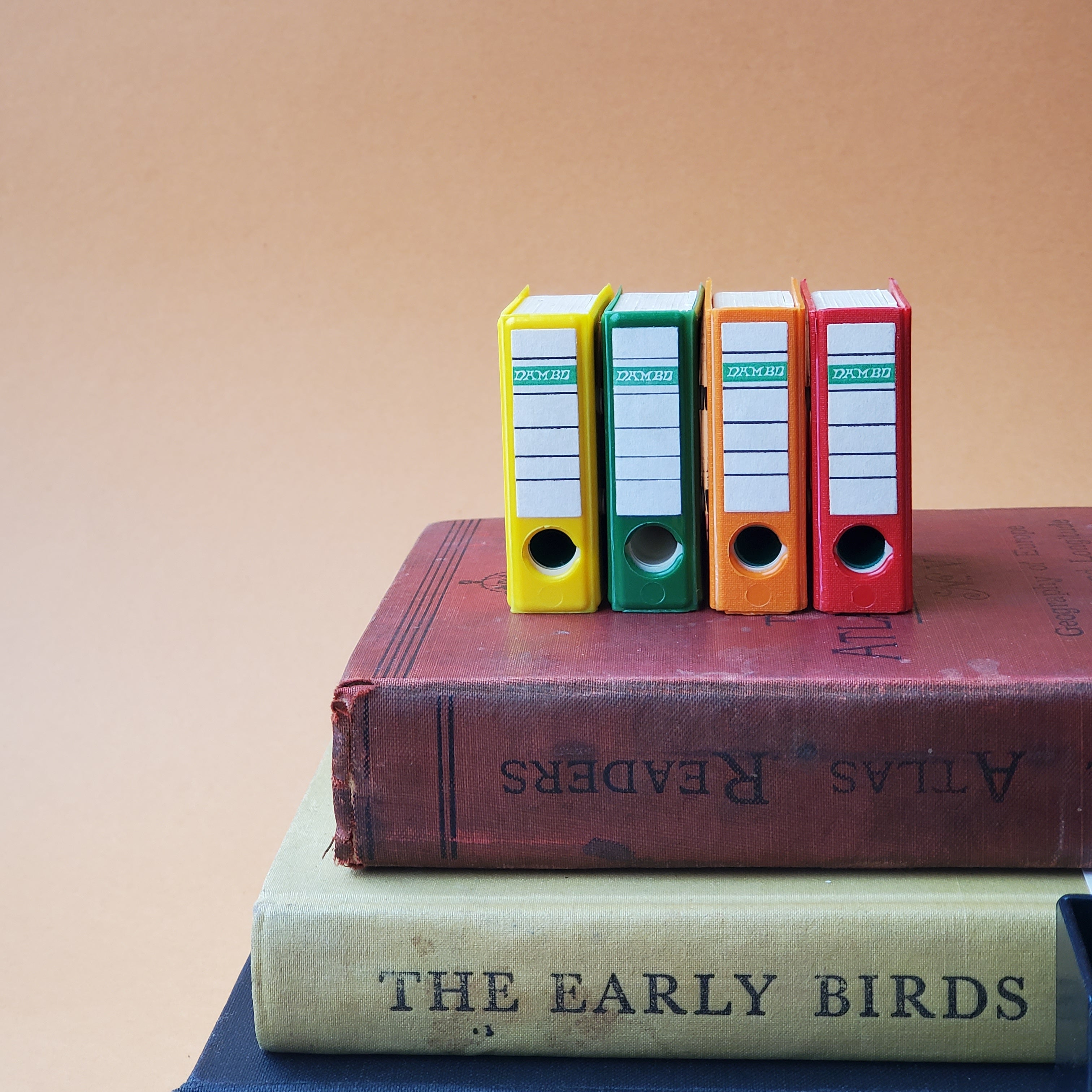 Vintage Book-Shaped Pencil Sharpener