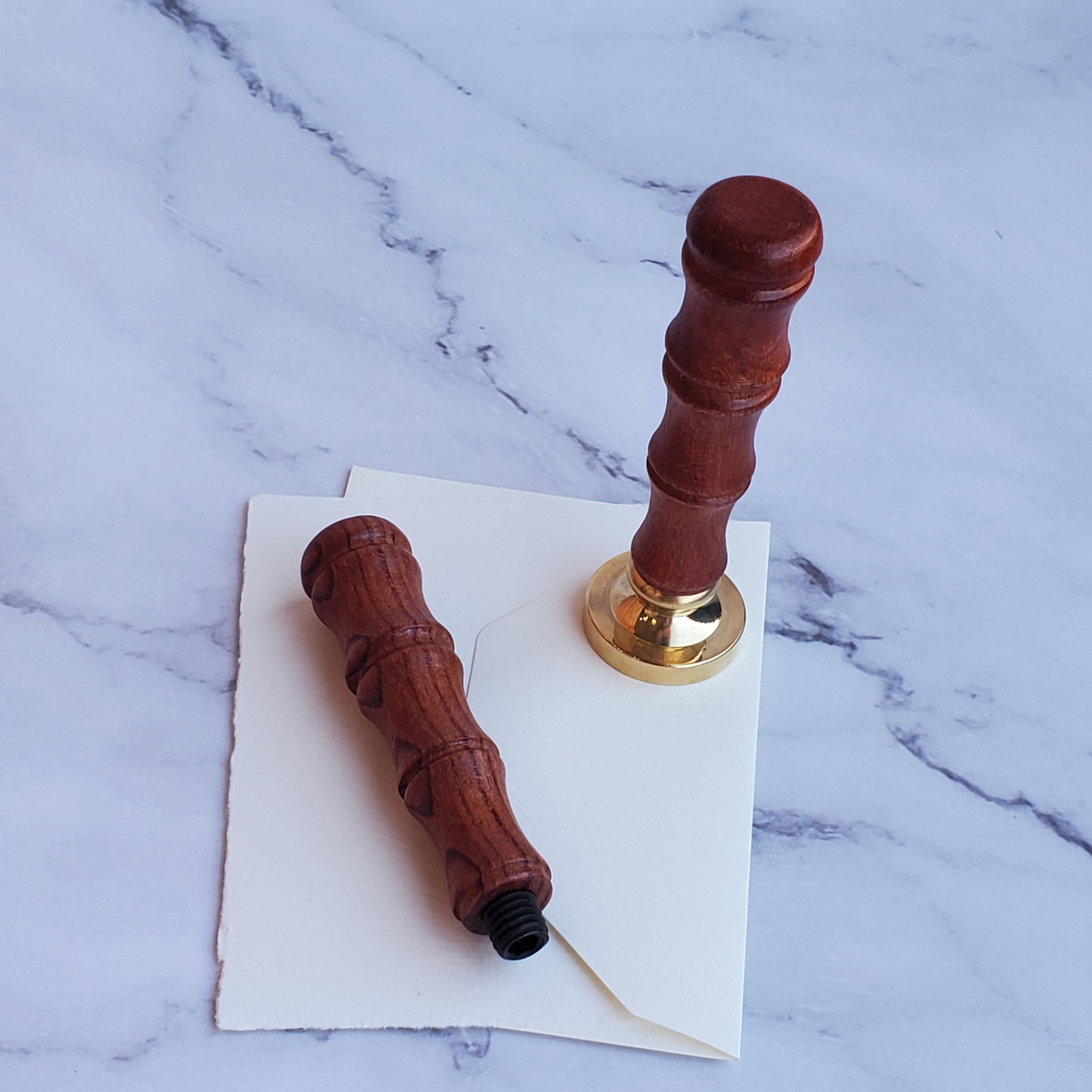 Red Wood Wax Seal Handles