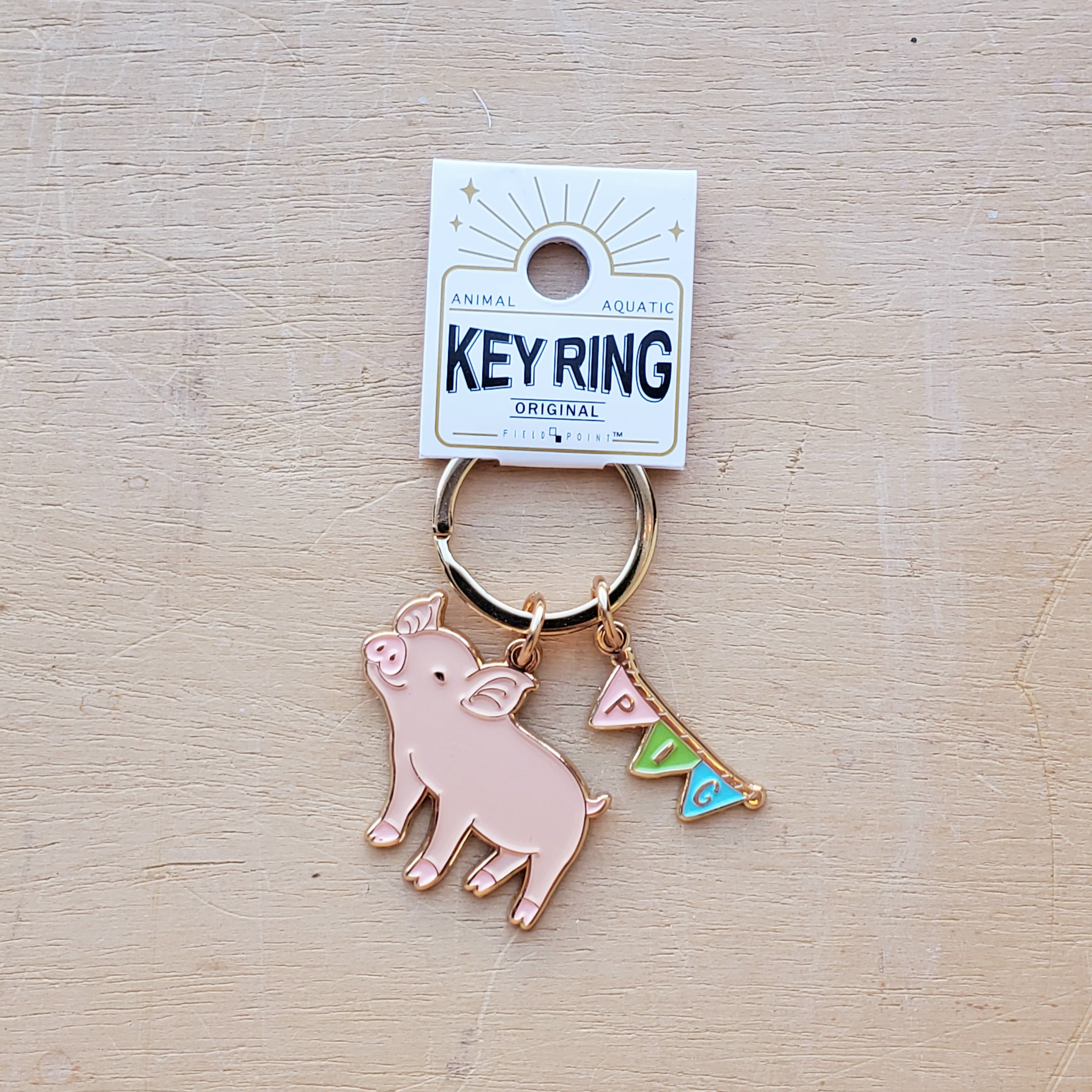 Pig Keychain