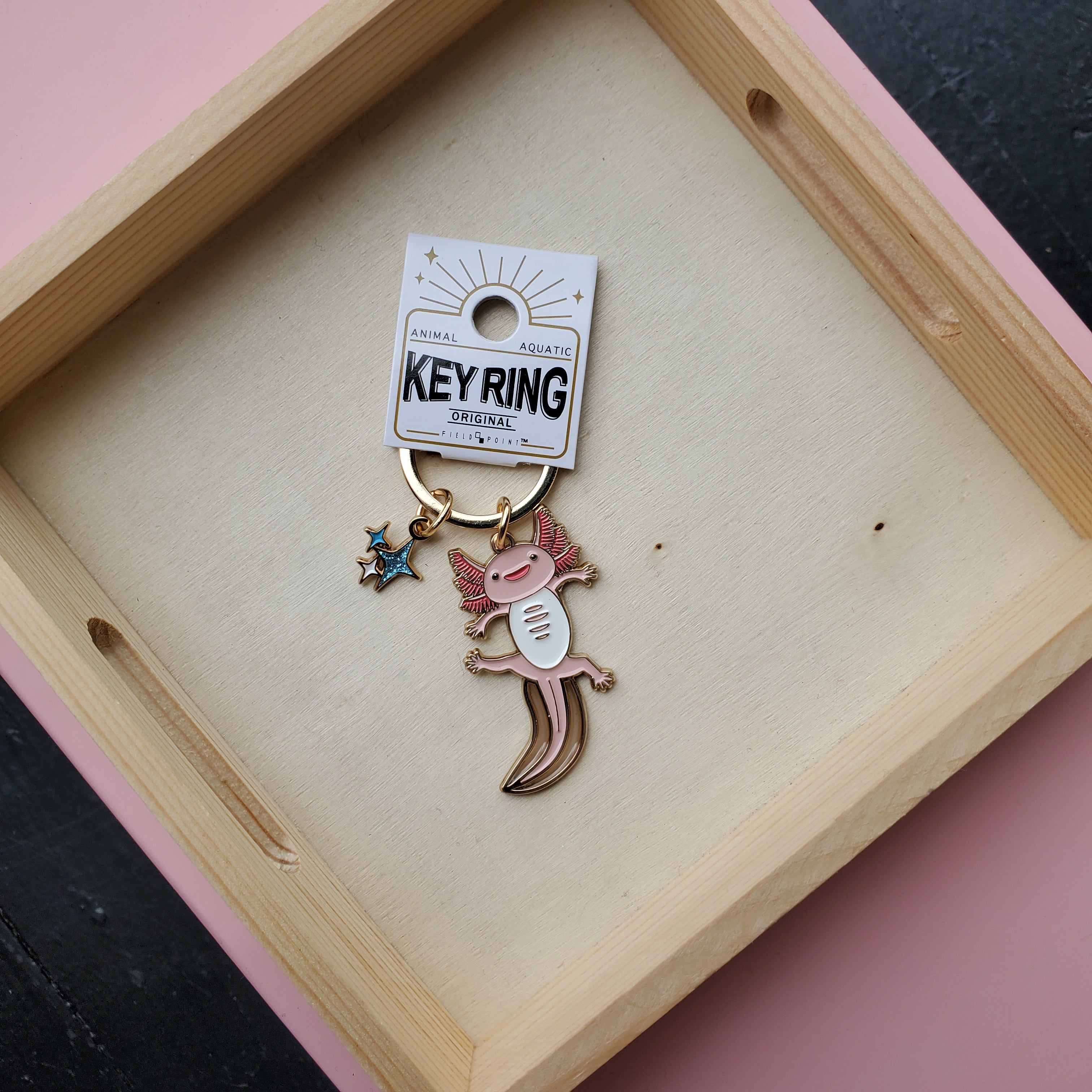 Axlotl Keychain