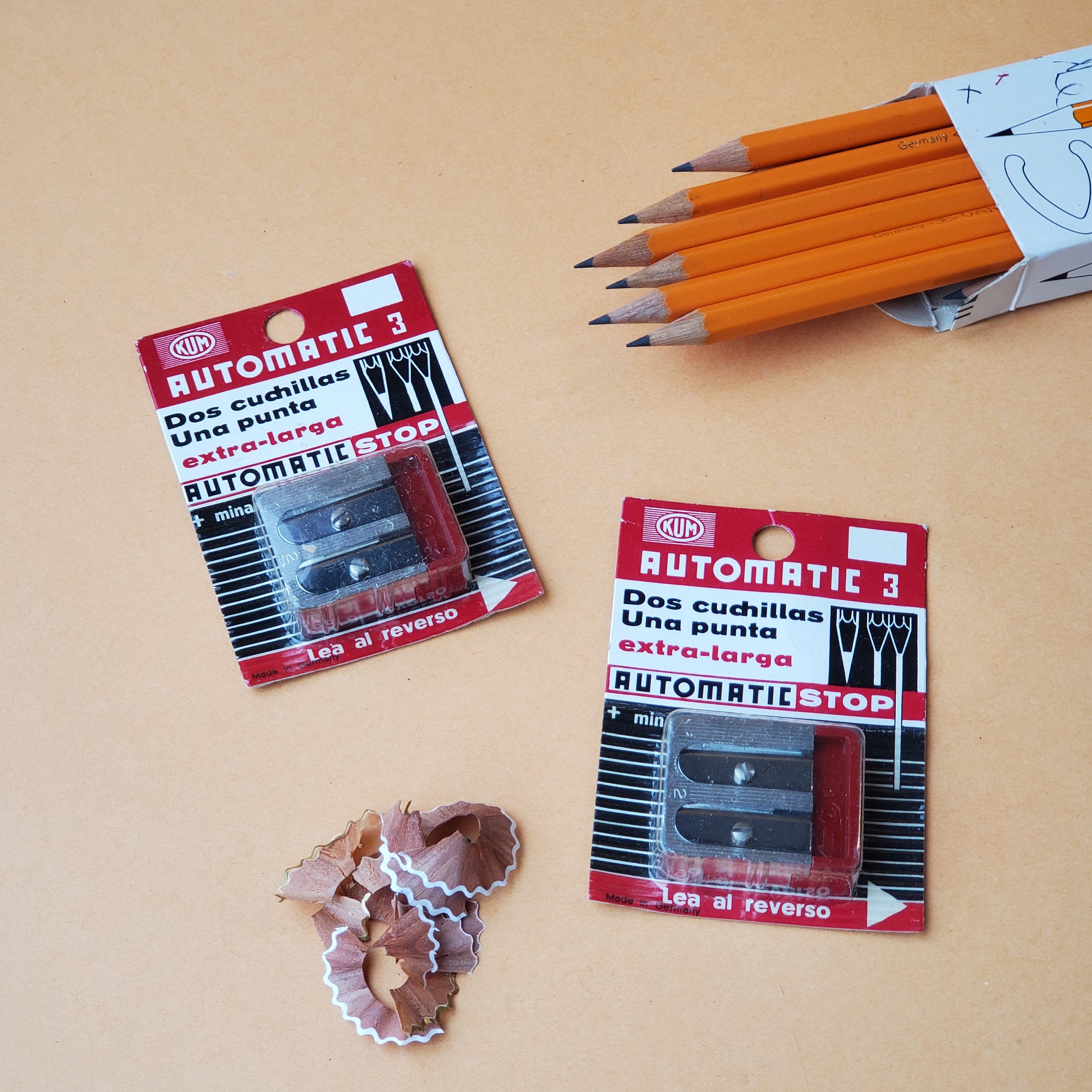 Vintage Automatic 3 Two Blade Pencil Sharpener