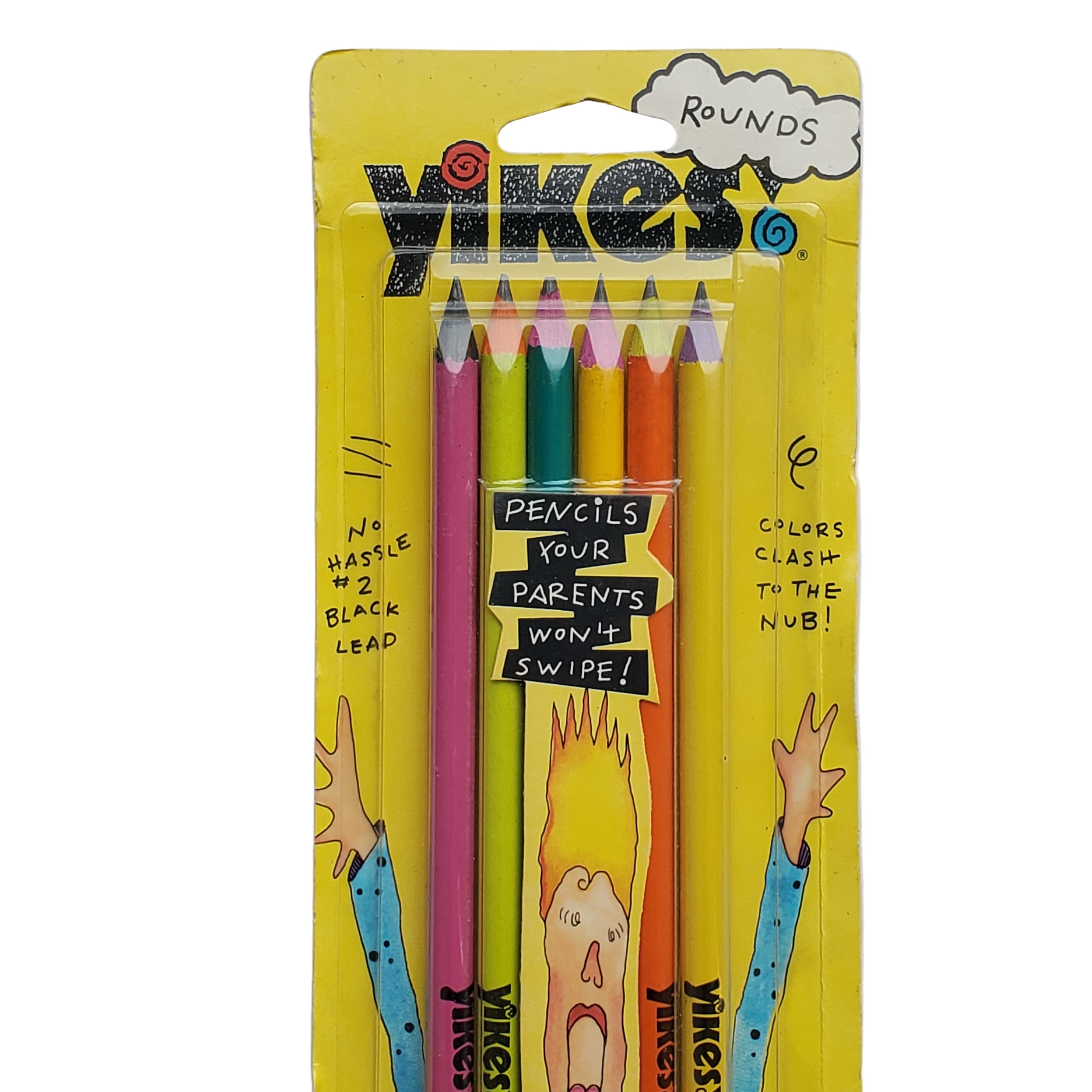 Vintage Yikes Pencil Set / Rounds
