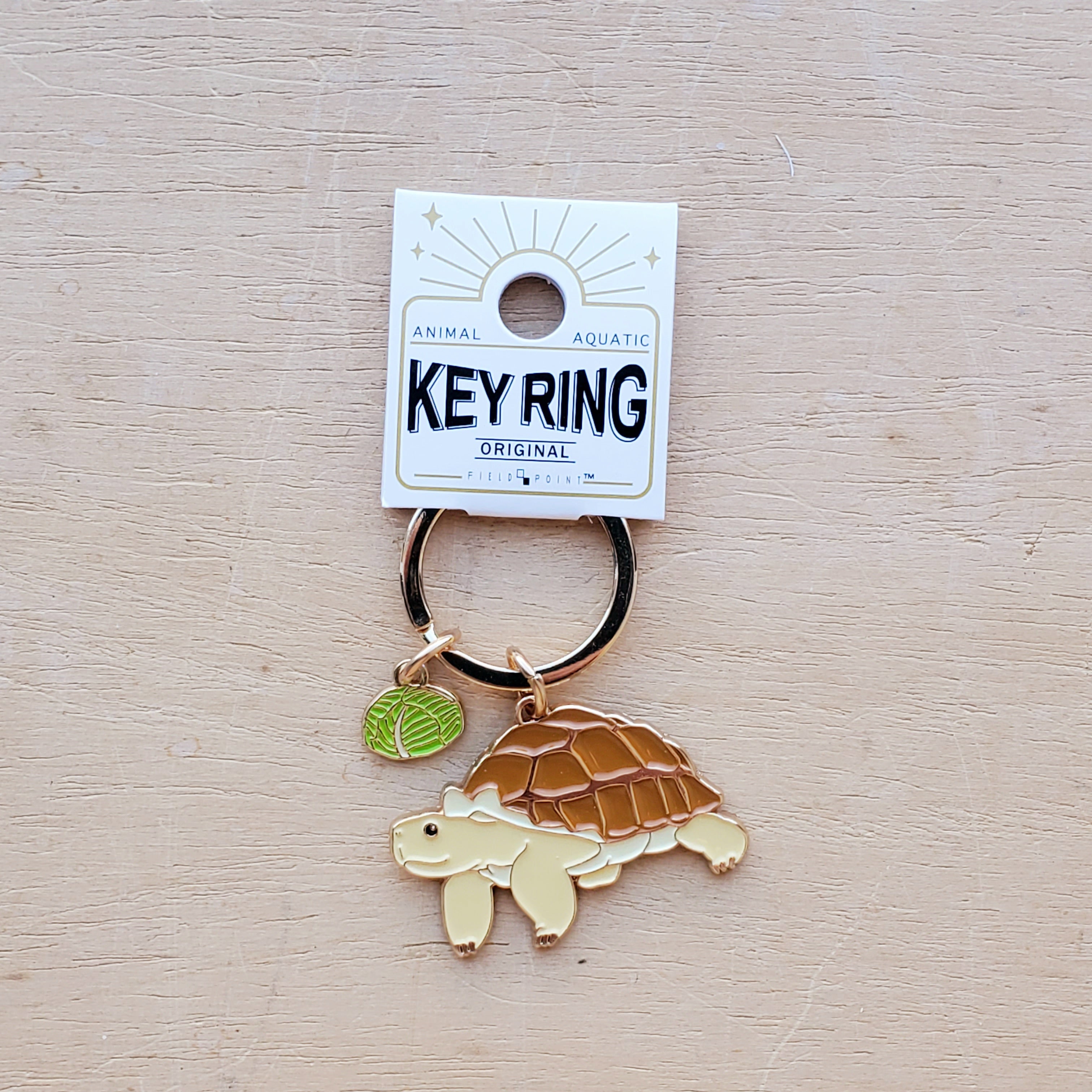 Tortoise Keychain