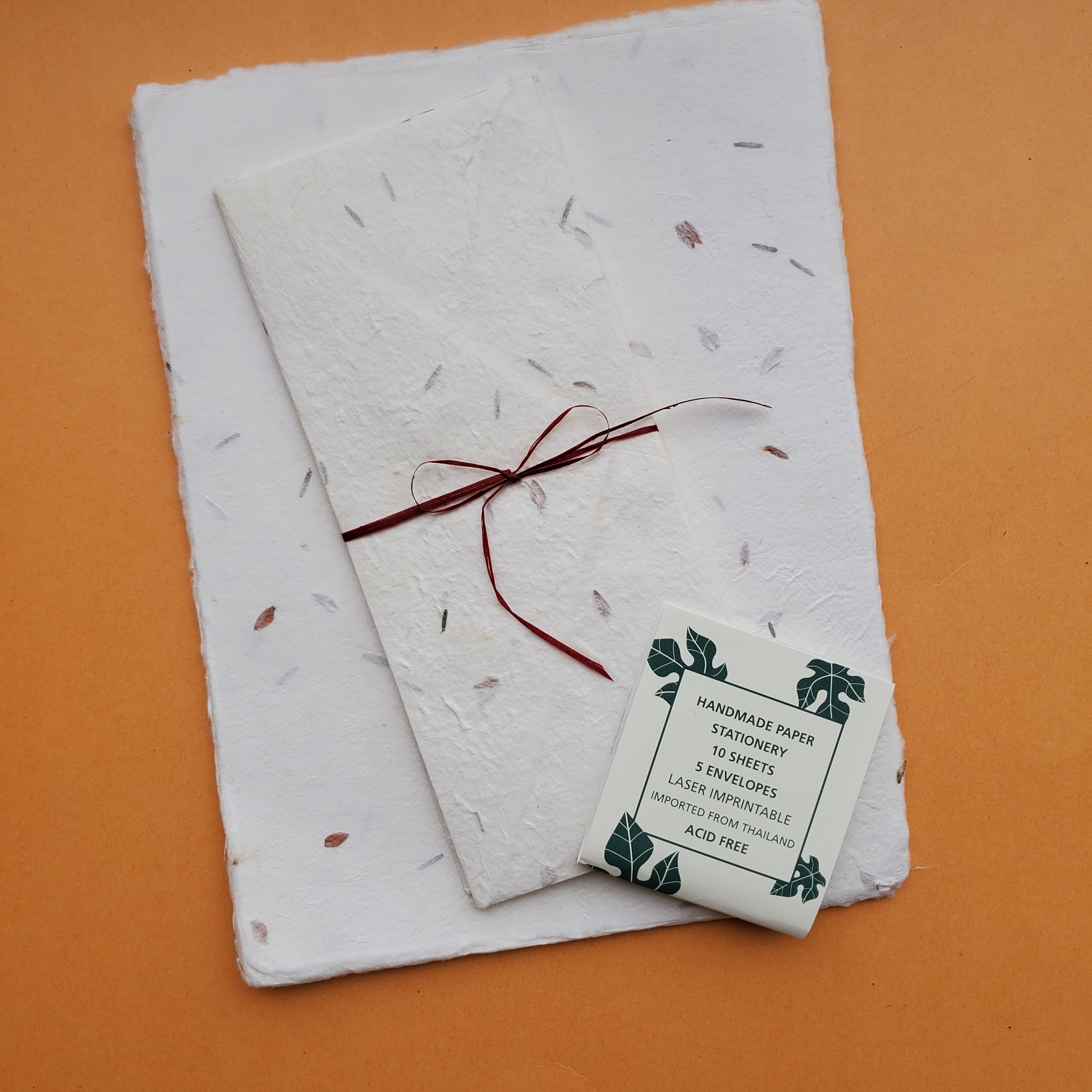 Vintage Filine Handmade Paper Stationery