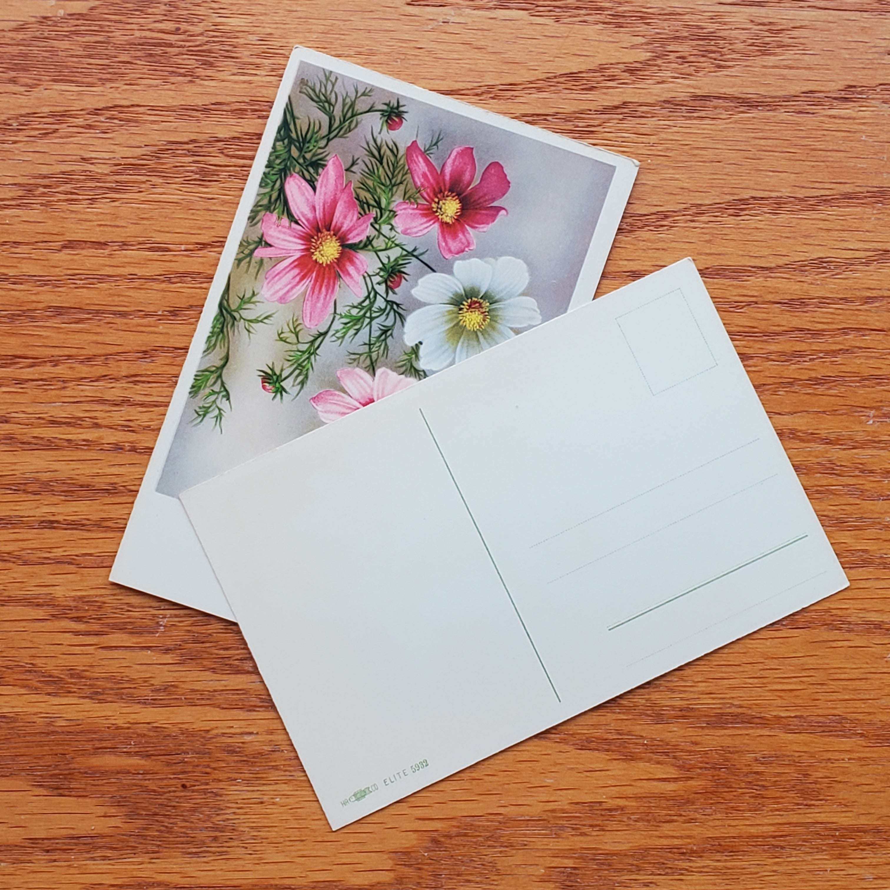 Floral Vintage H.A.&Co Postcards