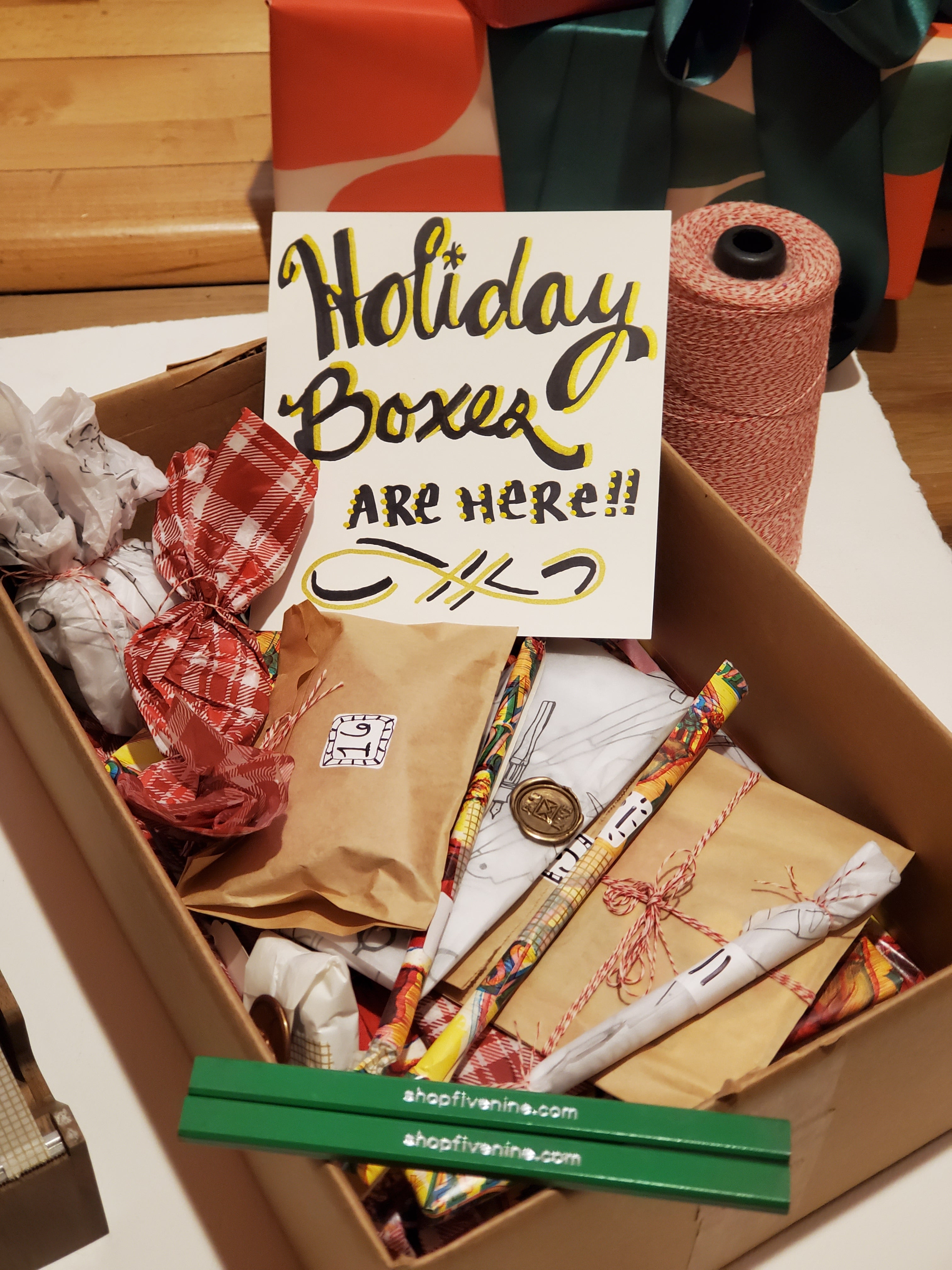 24-Day Stationery Advent Calendar Gift Box / 2025