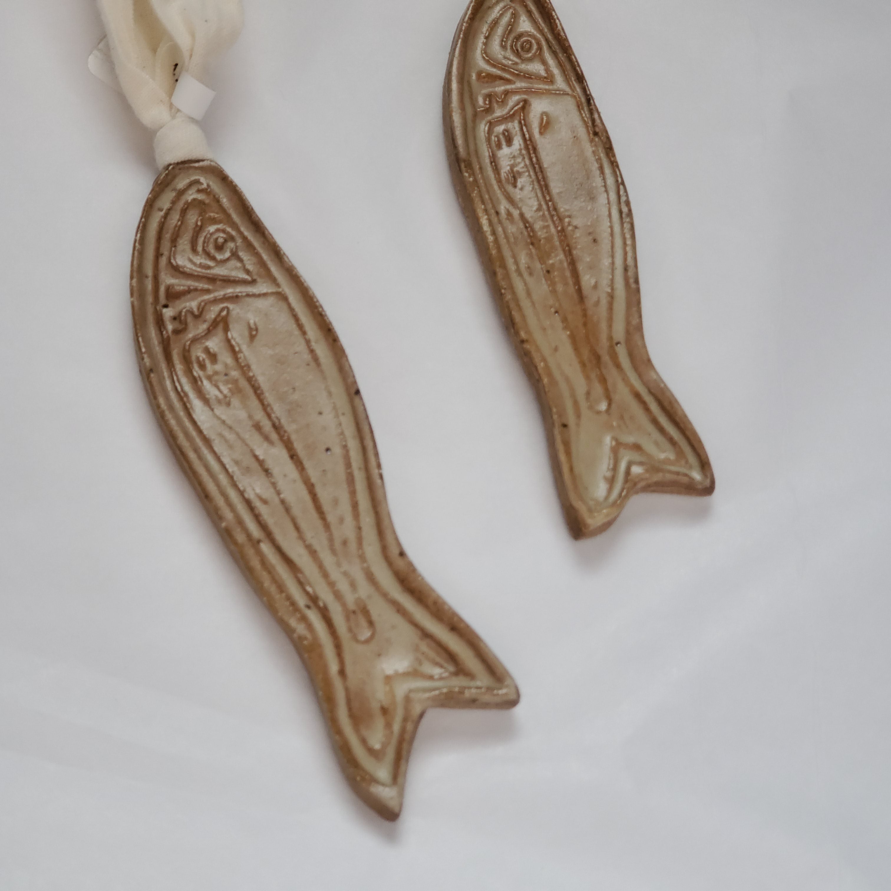 Curio Ceramic Fish Ornament