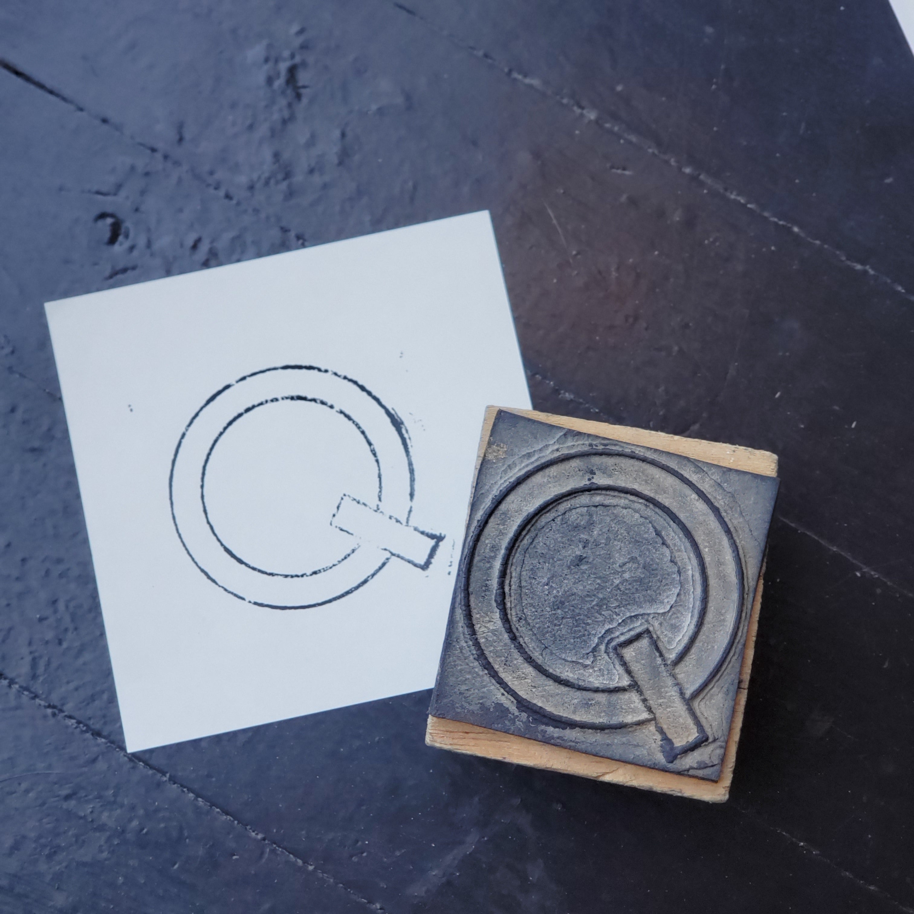 Vintage Mexican Rubber Block Stamp / Various Letters
