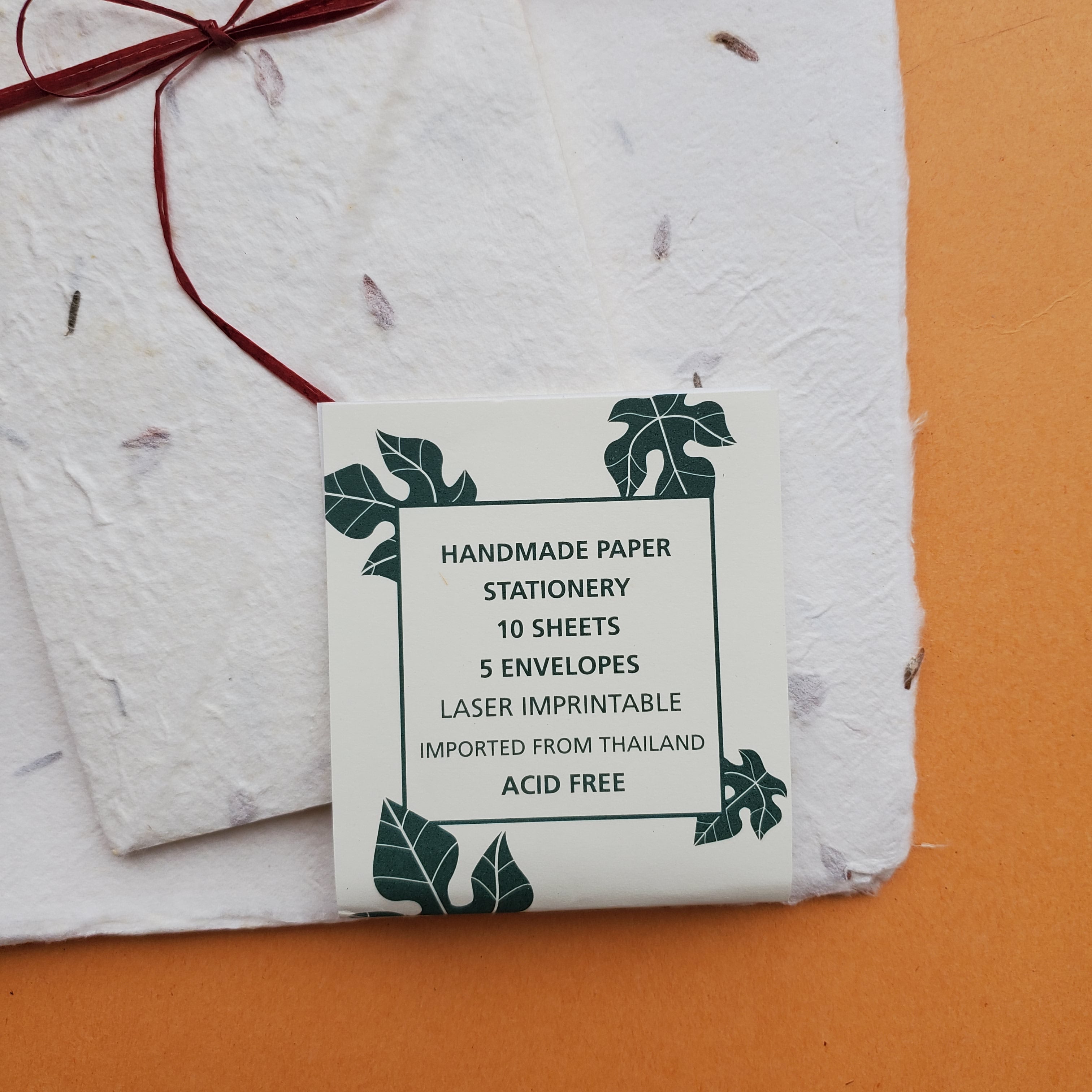 Vintage Filine Handmade Paper Stationery