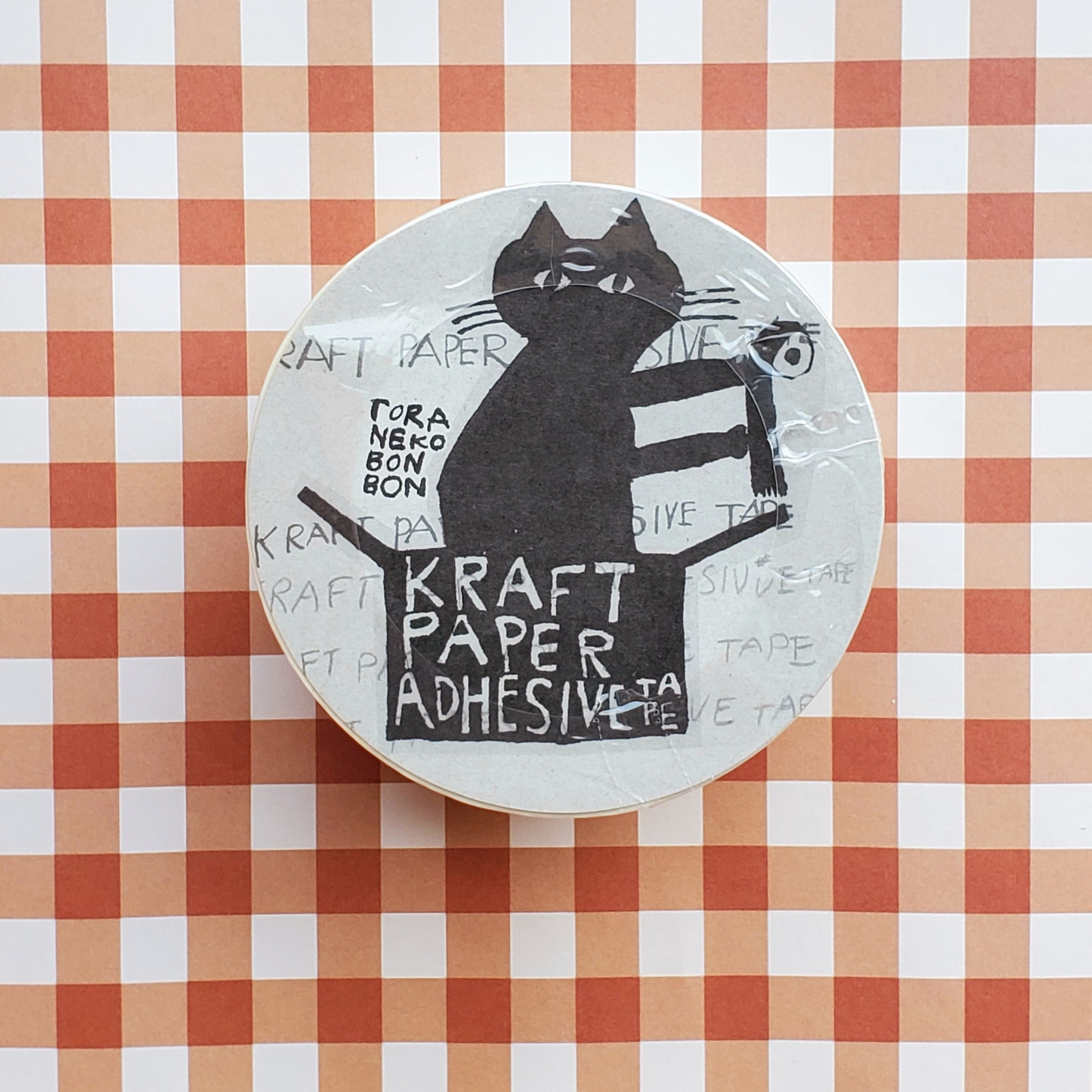 Classiky Masking Tape x Toranekobonbon Kraft Paper Adhesive Tape / Cat