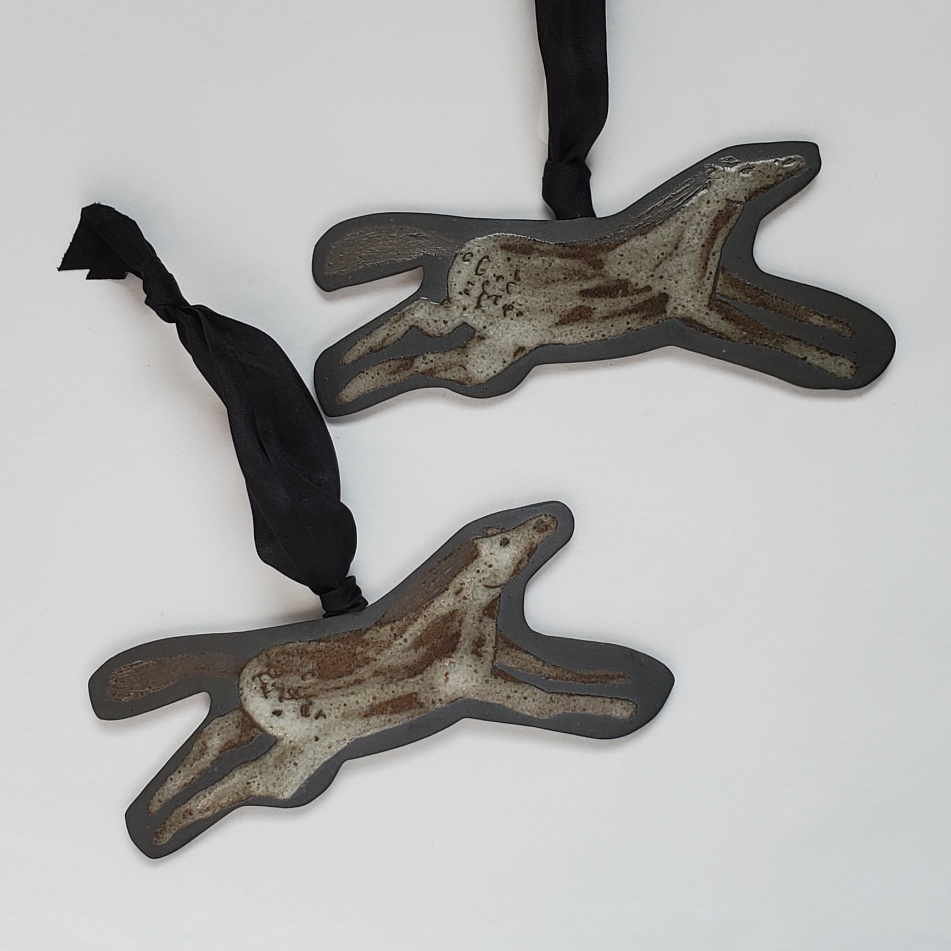 Curio Ceramic Horse Ornament