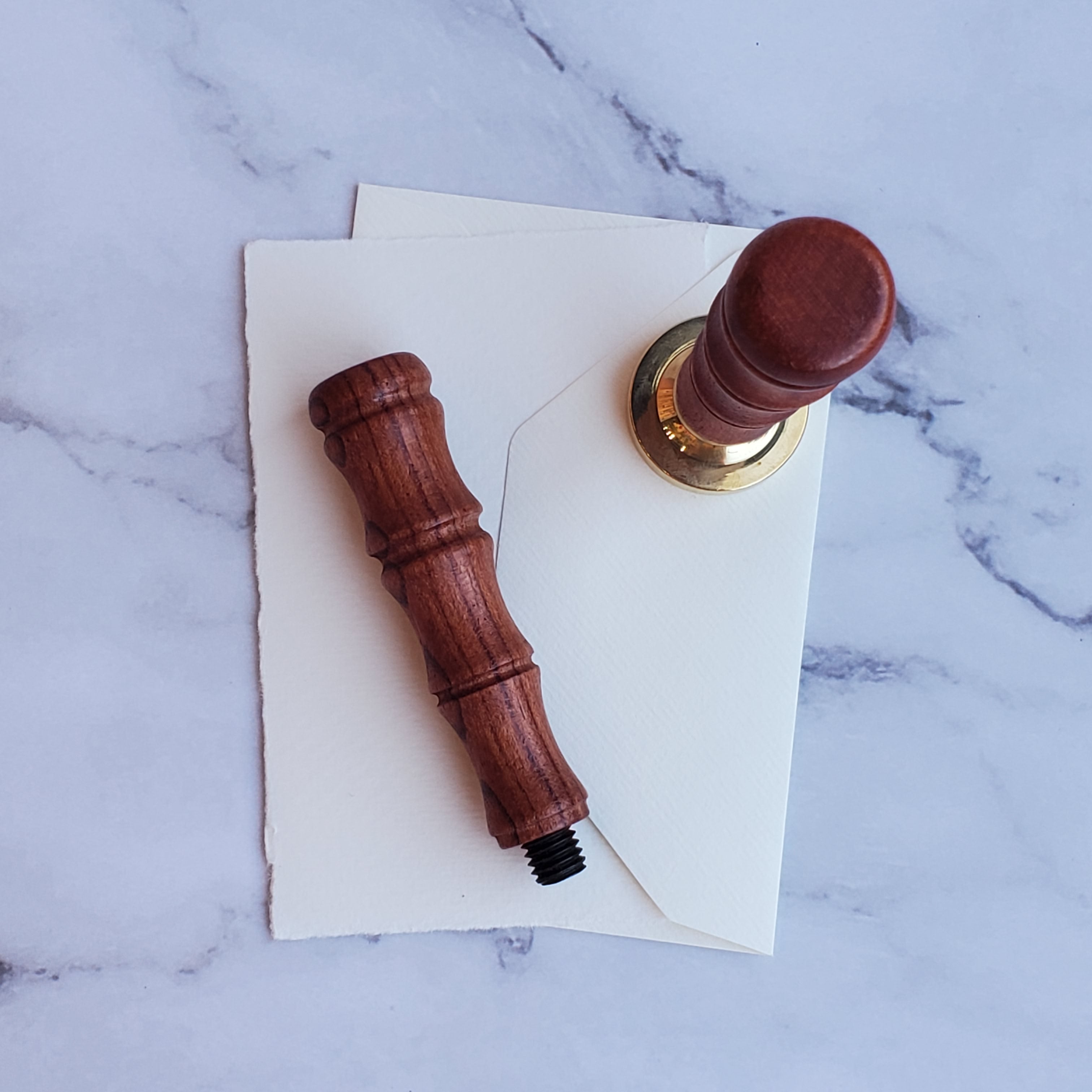 Red Wood Wax Seal Handles