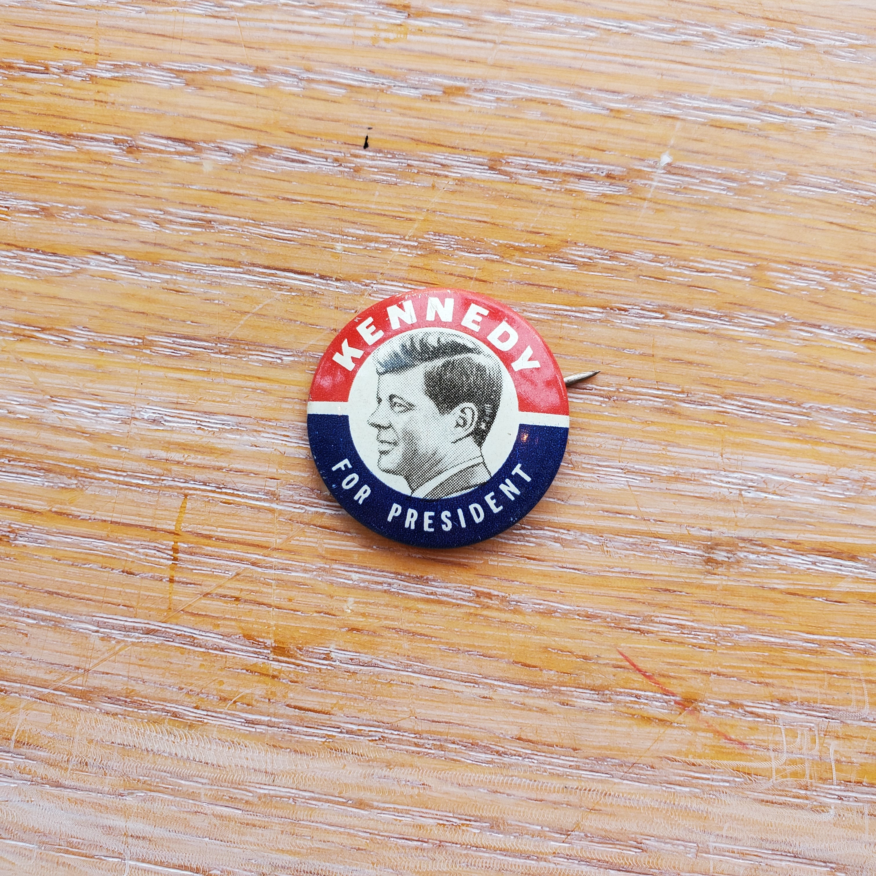 Kennedy for President Vintage Pinback Button
