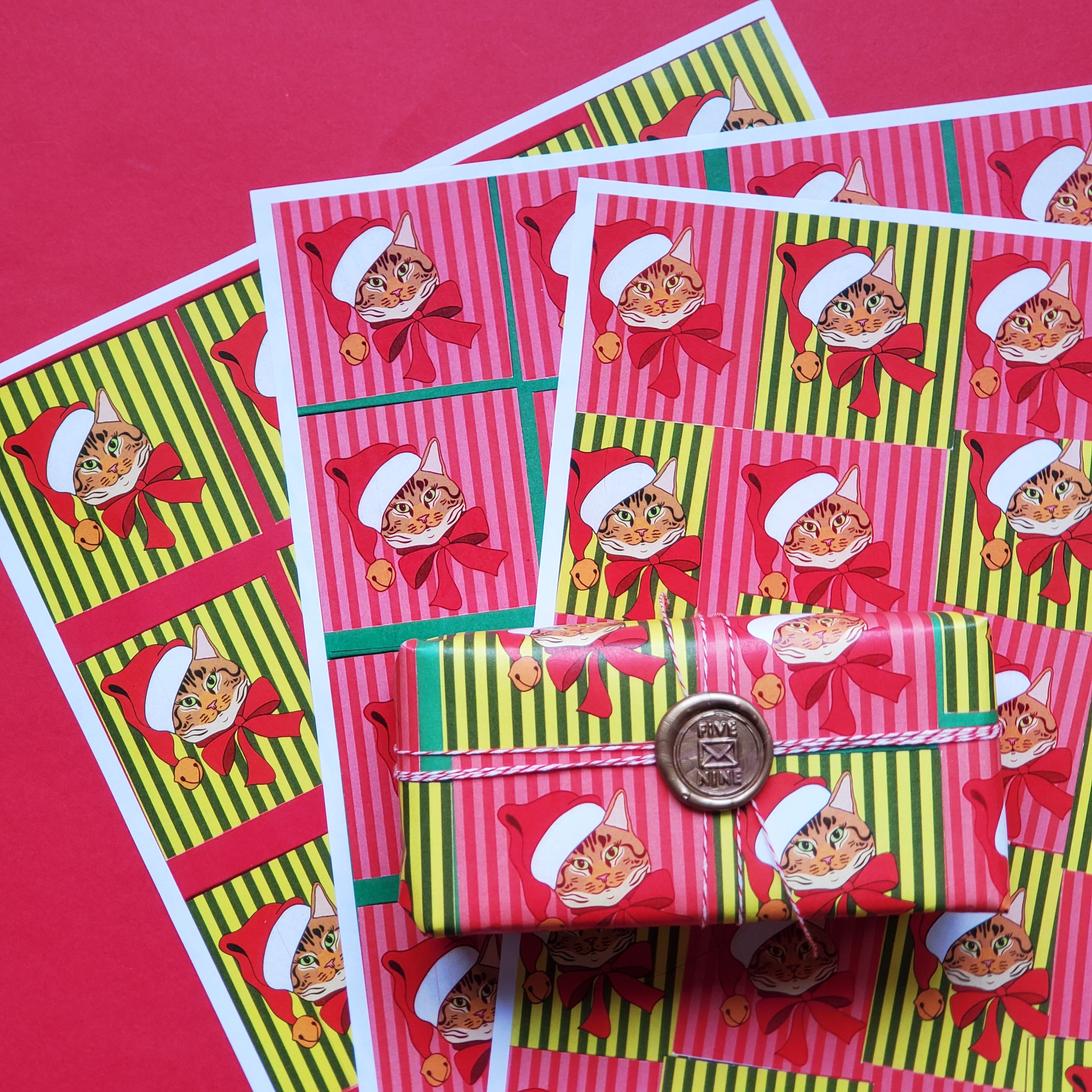 Parsnip Holiday Gift Wrap / Limited Edition / 3 Sheets