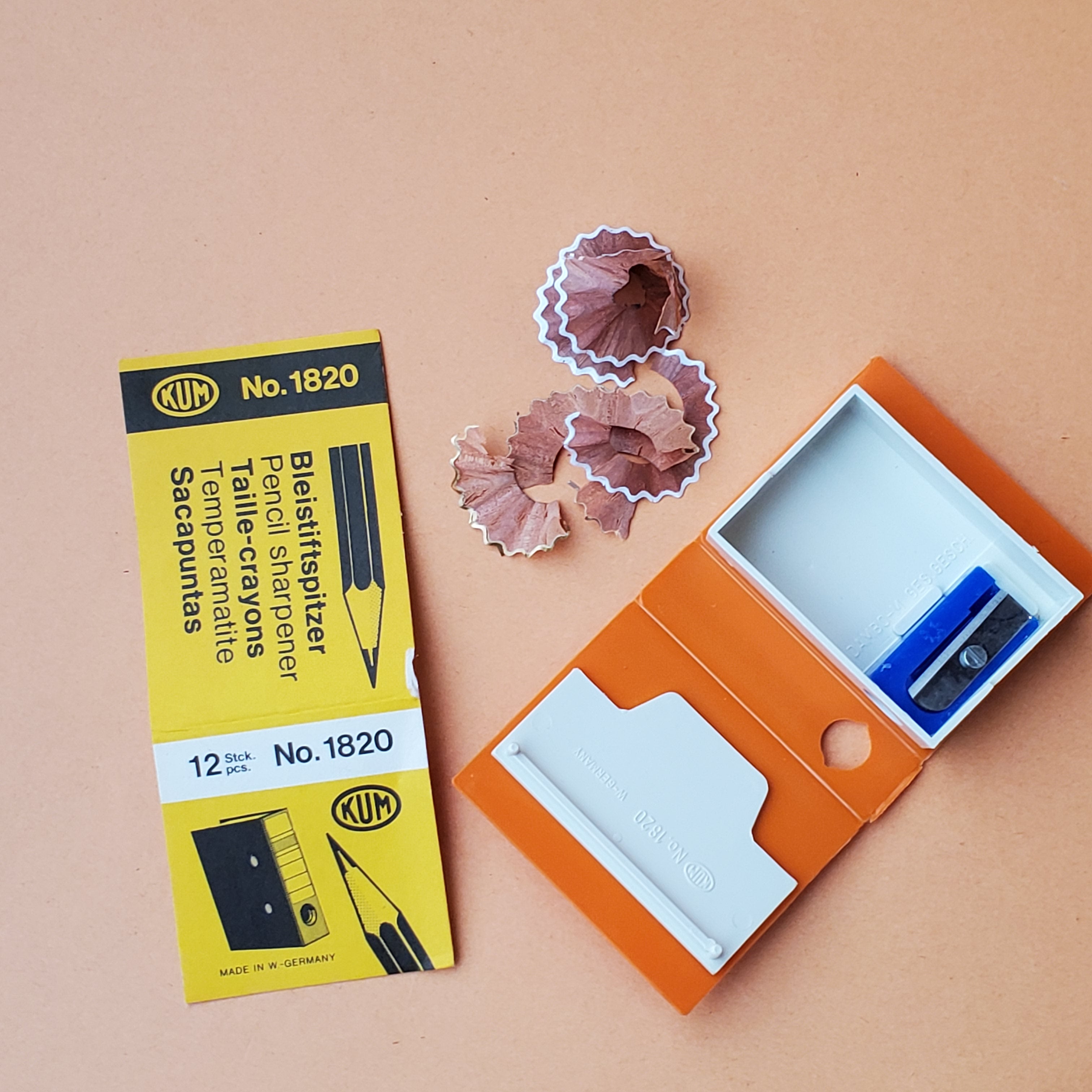 Vintage Book-Shaped Pencil Sharpener