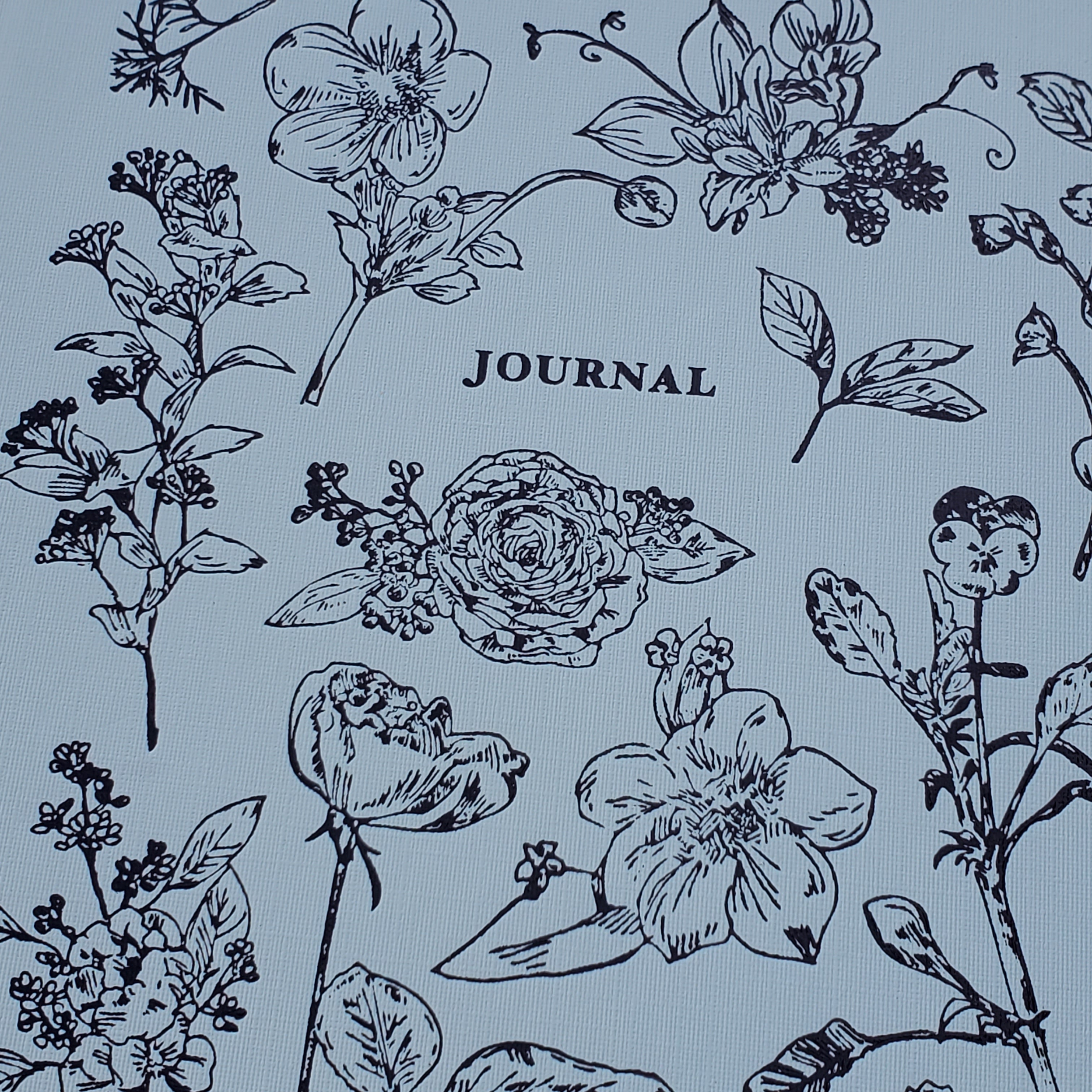 Daigo Easy Journal / Hibiya Kadan / Floral Journal / B6 Blue