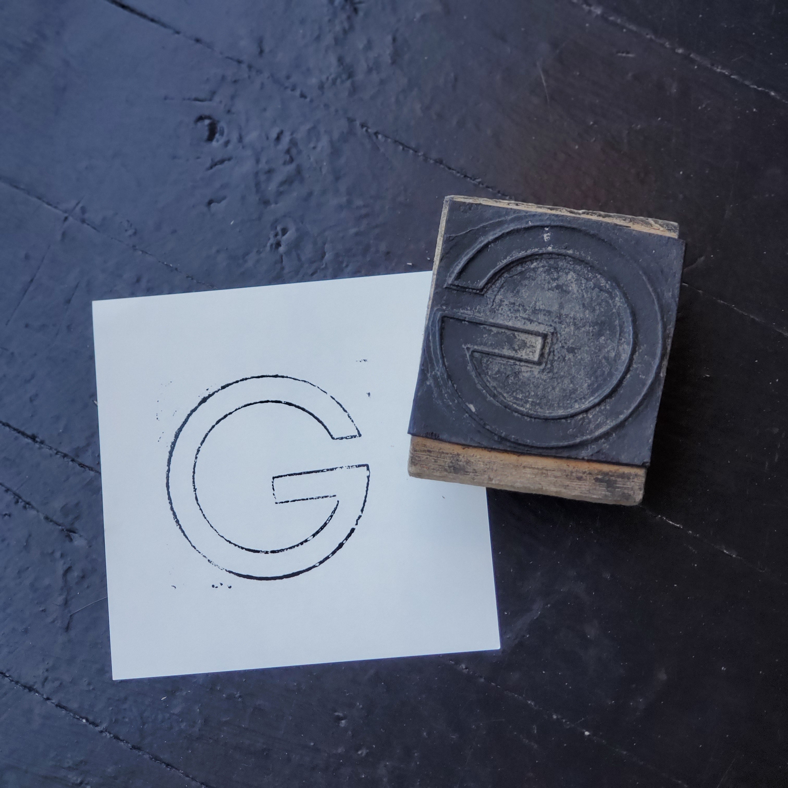 Vintage Mexican Rubber Block Stamp / Various Letters
