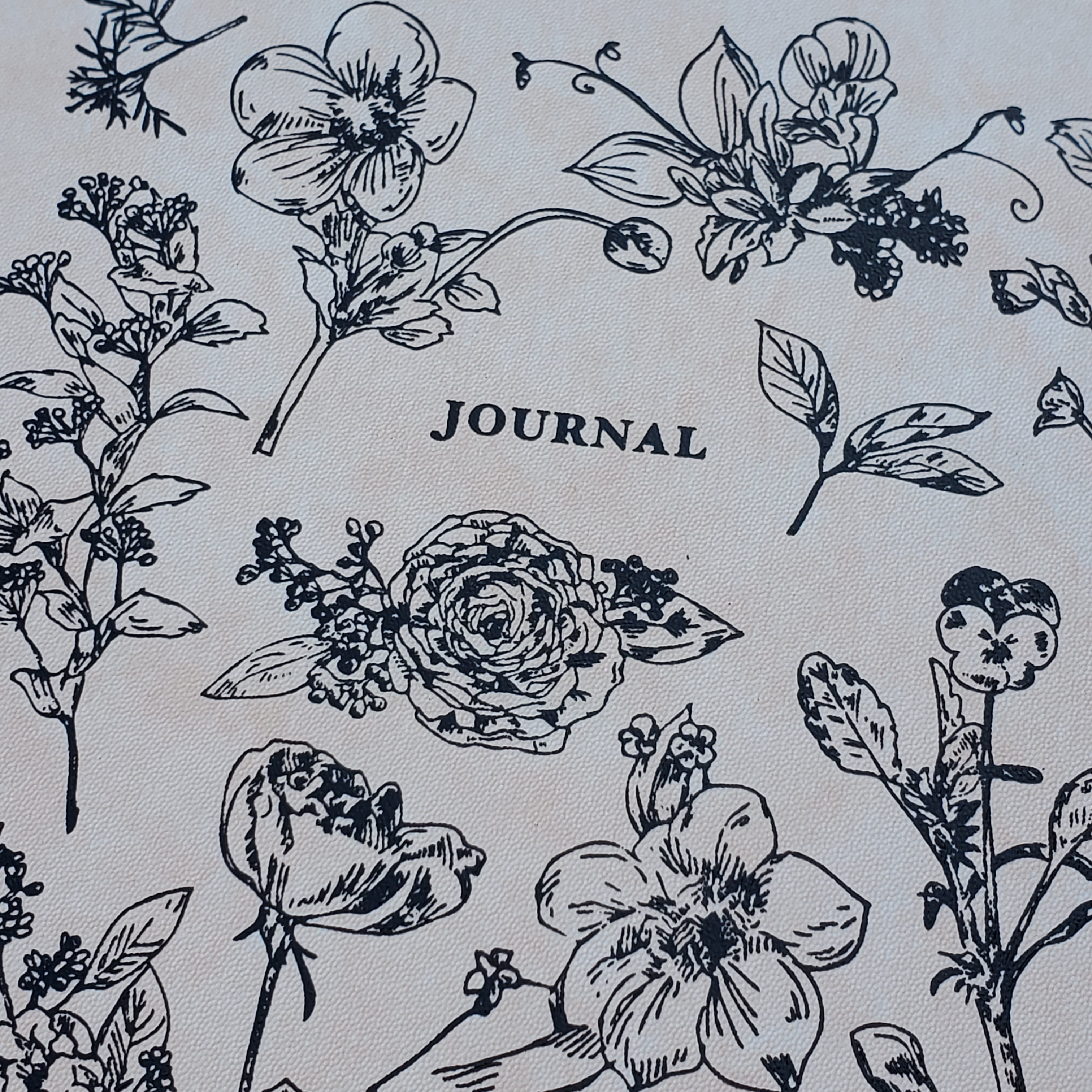 Daigo Easy Journal / Hibiya Kadan / Floral Journal / B6 Pink
