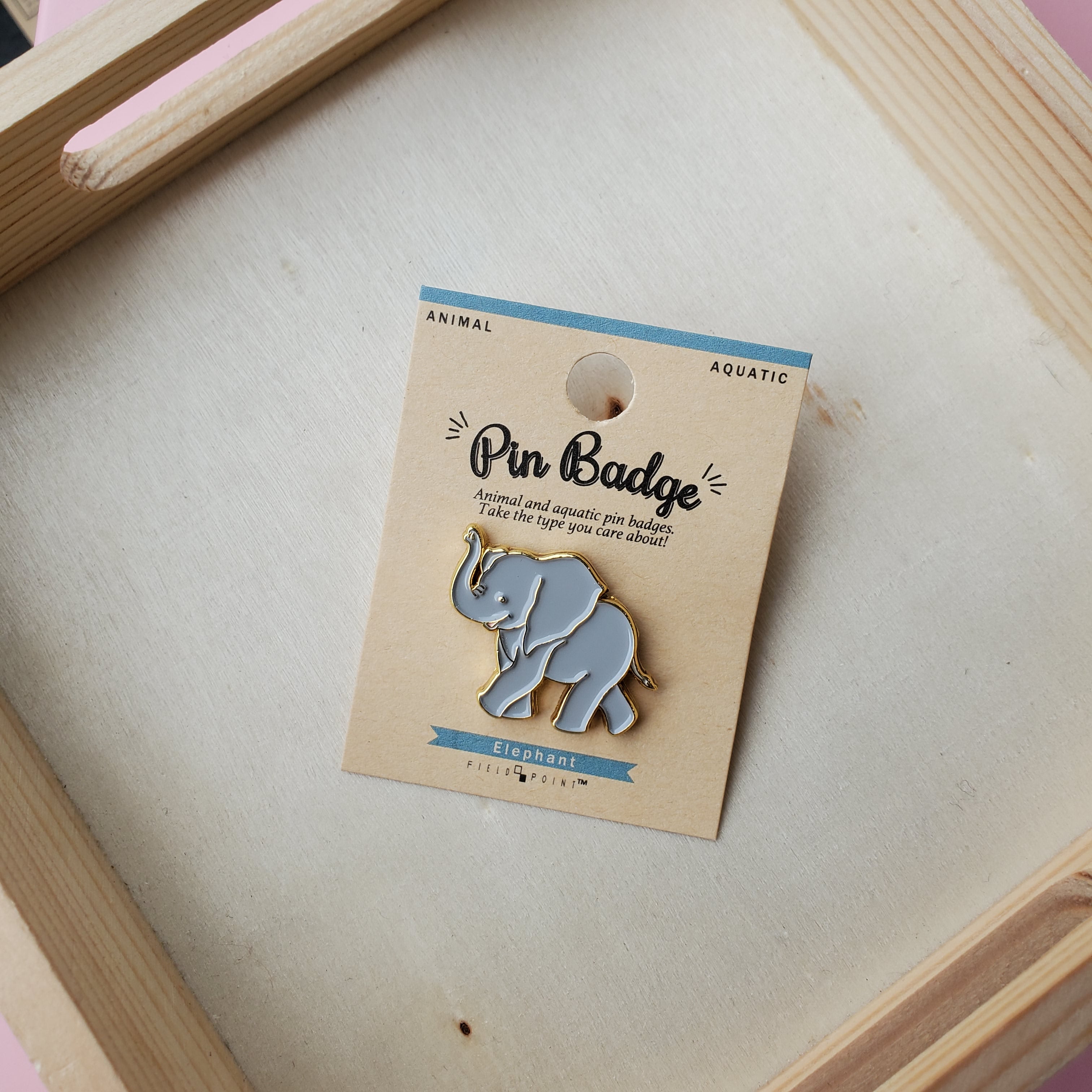 Elephant Lapel Pin