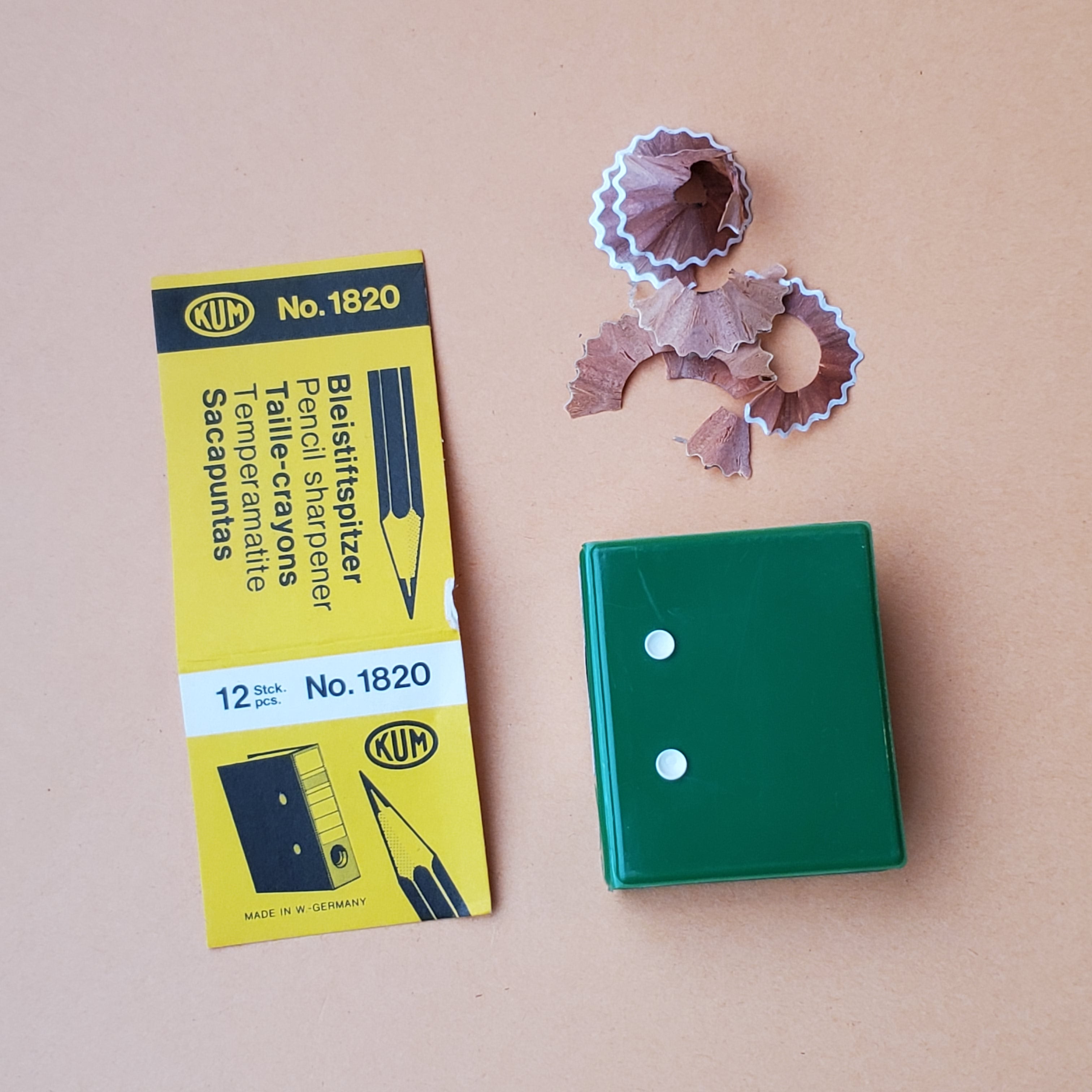 Vintage Book-Shaped Pencil Sharpener