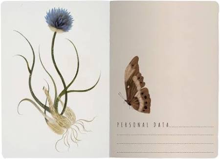 Symmetrical Flora Notebook