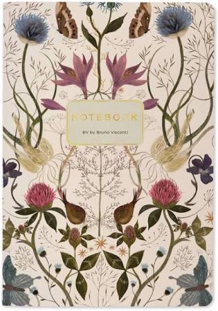 Symmetrical Flora Notebook
