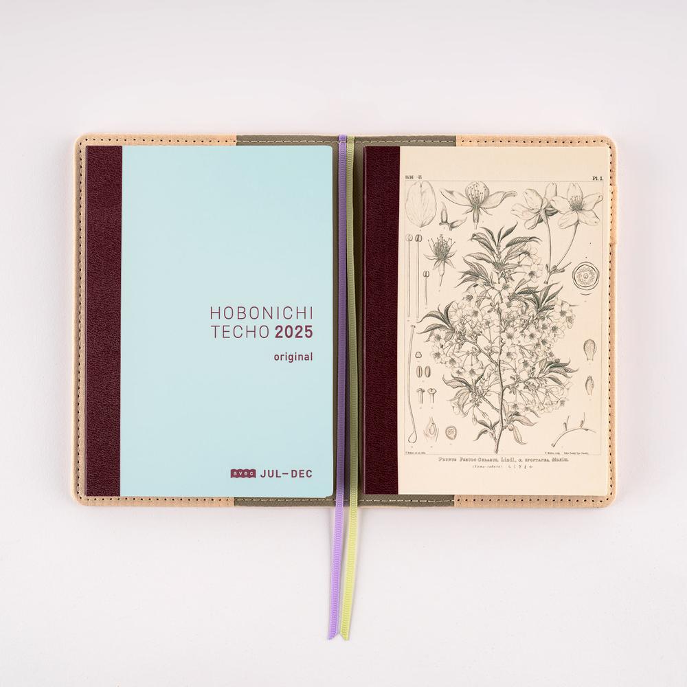 Hobonichi Techo / Tomitaro Makino: Hobonichi Graph Notebook (A6) - Yamazakura