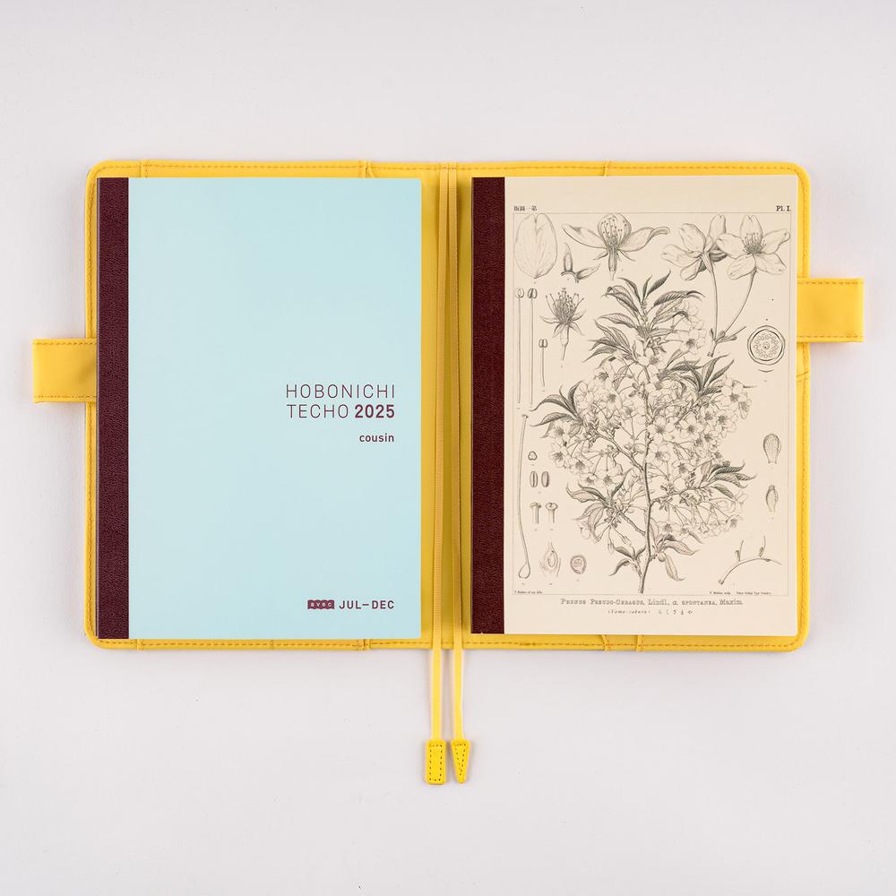 Hobonichi Techo / Tomitaro Makino: Hobonichi Graph Notebook (A5) - Yamazakura