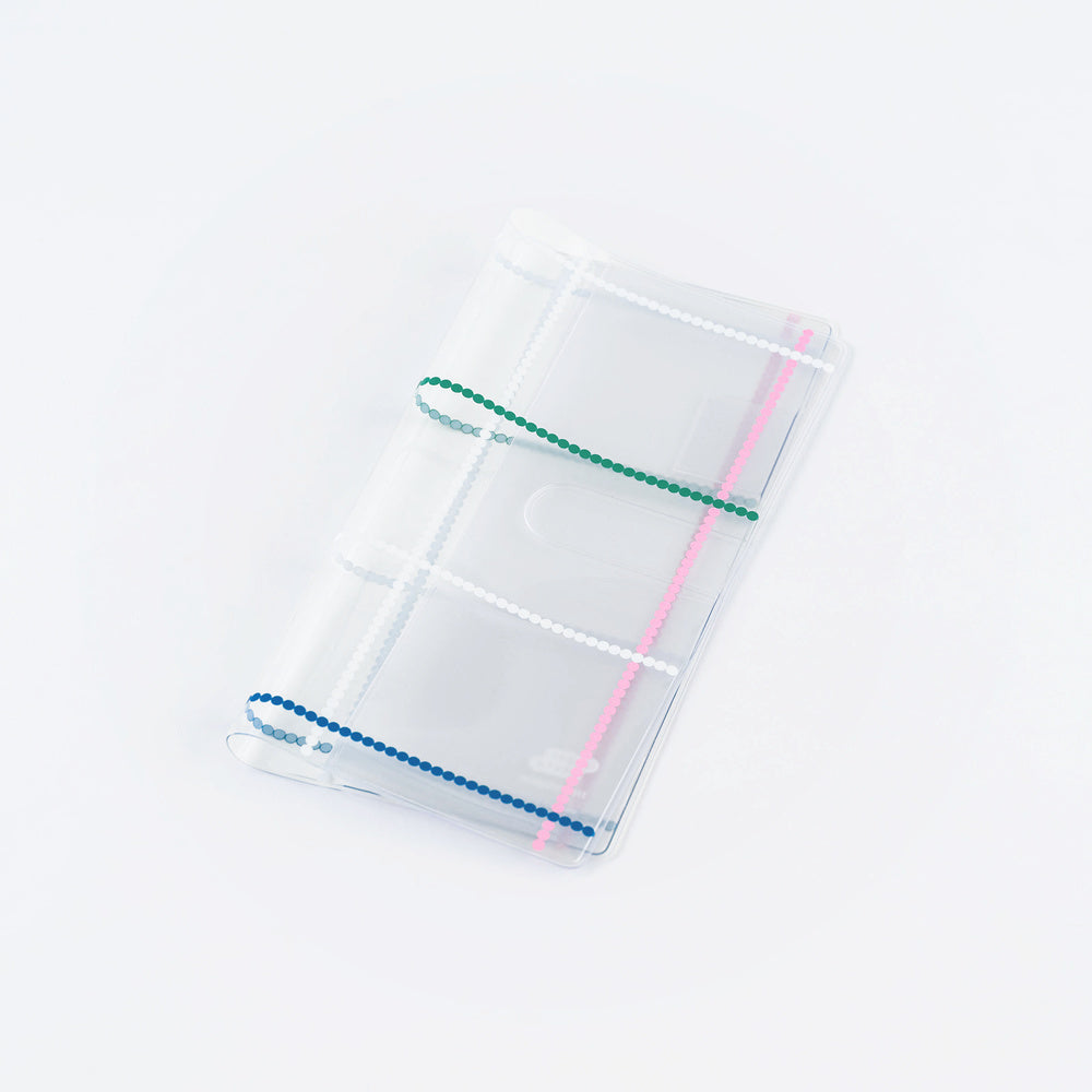 Hobonichi Techo / Yoshie Watanabe: Clear Cover for Weeks / Dotted Plaid