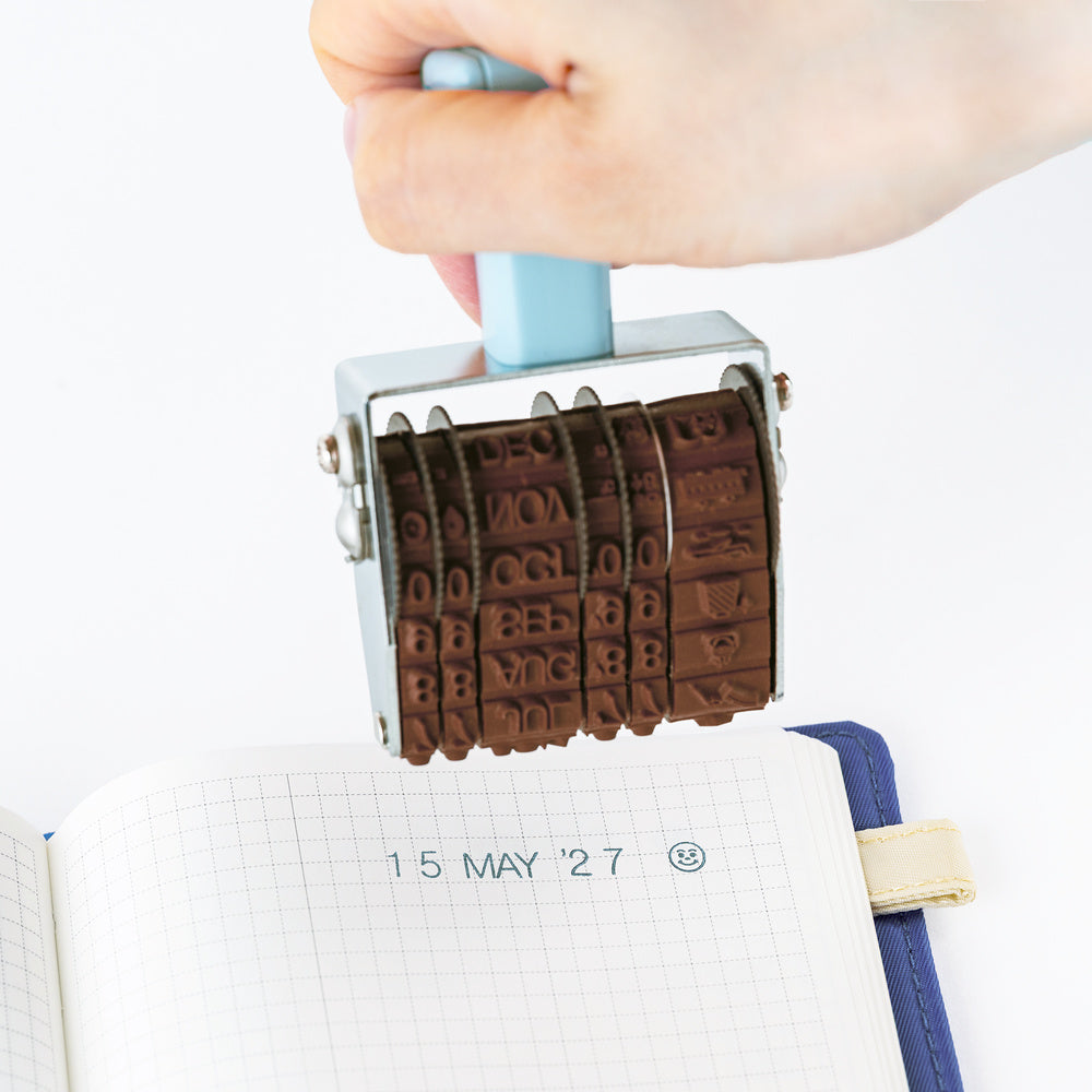 Hobonichi Techo / Collect & Collage: Daily Memories - Rotating Stamp