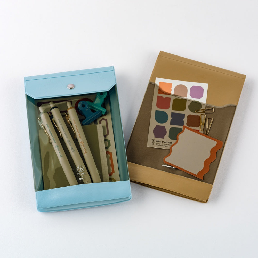 Hobonichi Techo / TSUKI no IRO: Uniball One - Jan-June Set with Case