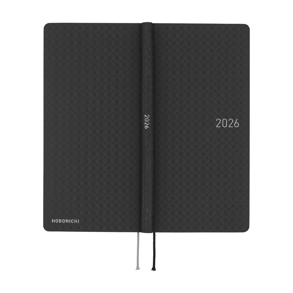 Hobonichi Techo 2026 Weeks / Paper Series / Black Gingham
