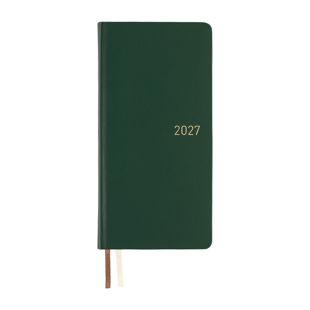 Hobonichi Techo Weeks / Leather: Forest Green