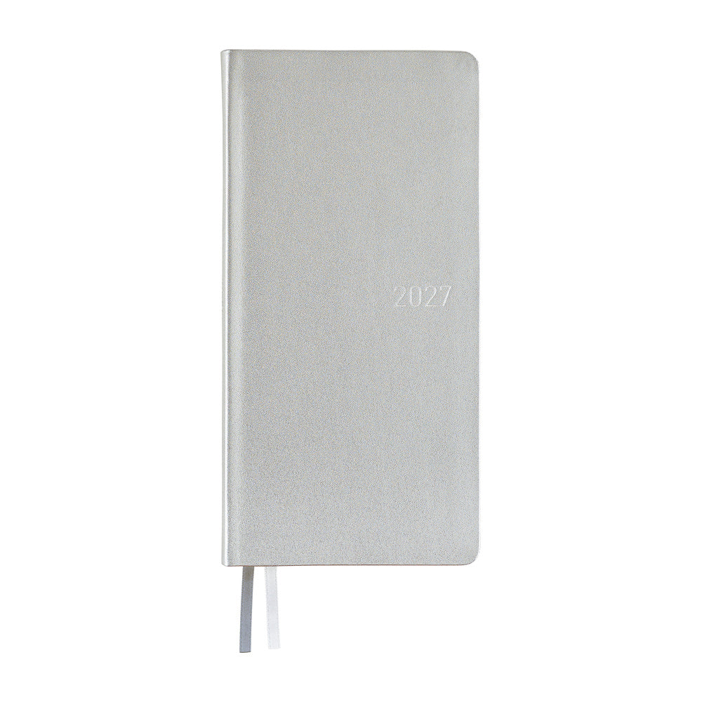 Hobonichi Techo Weeks / Leather: Noble Silver