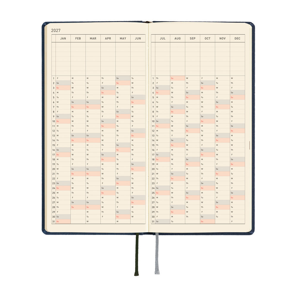 Hobonichi Techo Weeks / Midnight Blue