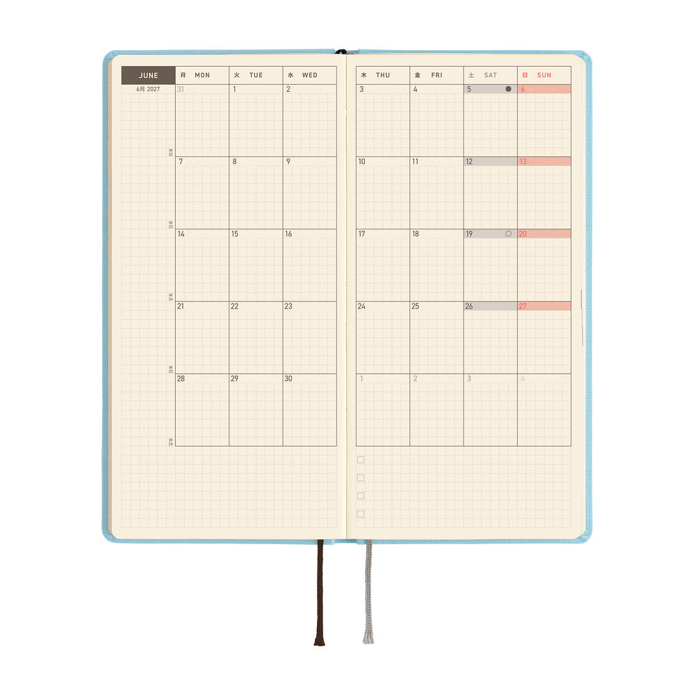 Hobonichi Techo Weeks MEGA / Sea Glass