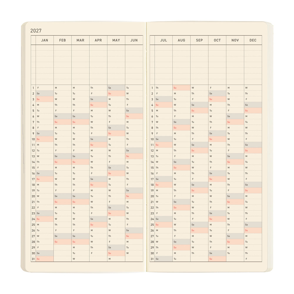 Hobonichi Techo Weeks MEGA / Sneaker: Lime Green