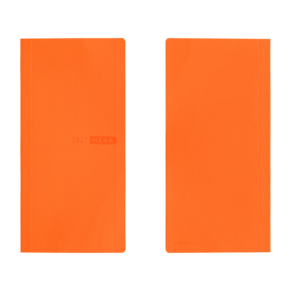 Hobonichi Techo Weeks MEGA / Sneaker: Mandarin Orange